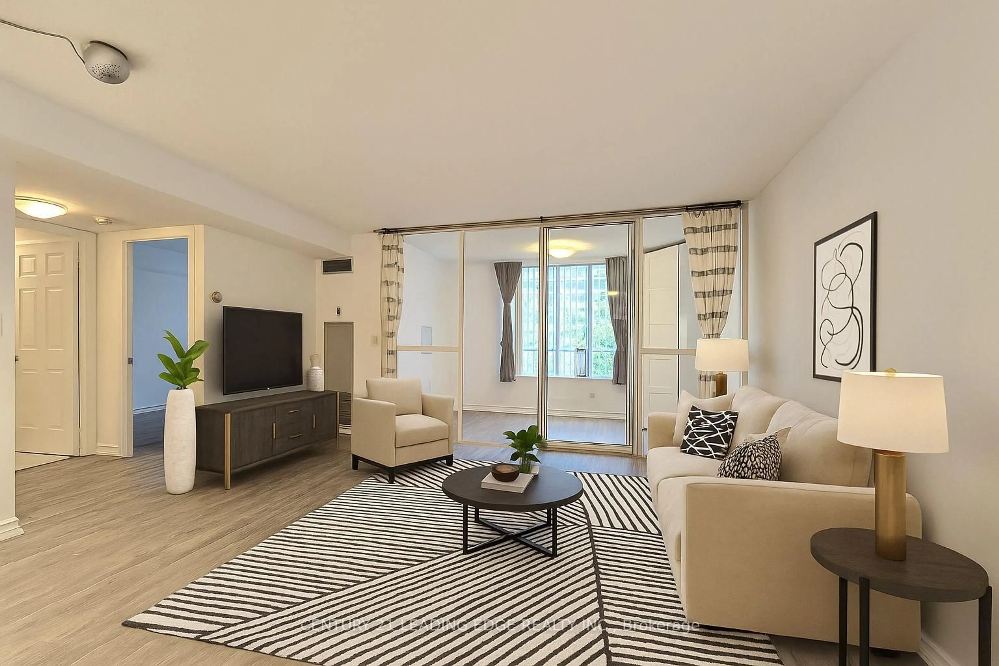 Living room with furniture, unknown for 2627 McCowan Rd #502, Toronto Ontario M1S 5T1