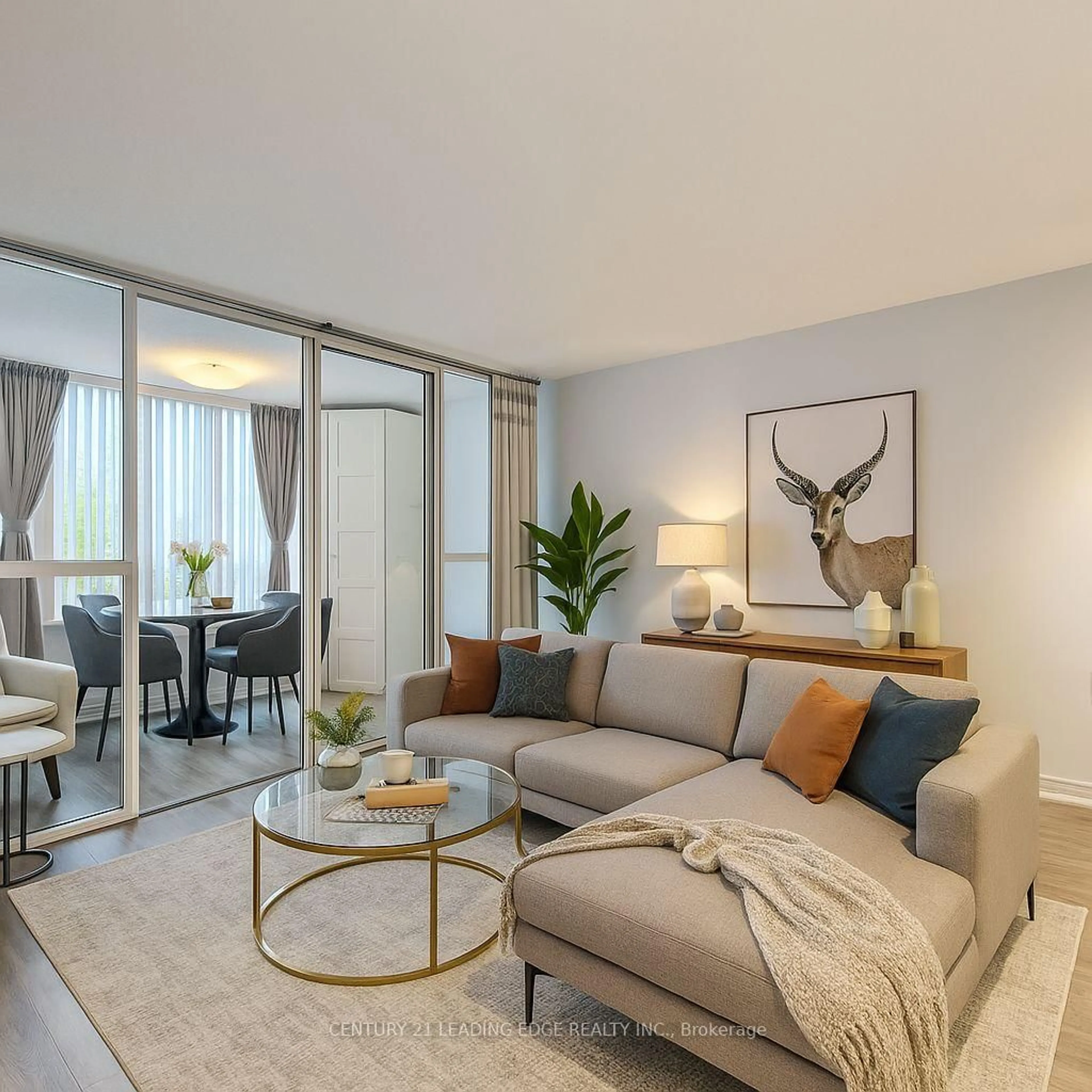 Living room with furniture, unknown for 2627 McCowan Rd #502, Toronto Ontario M1S 5T1