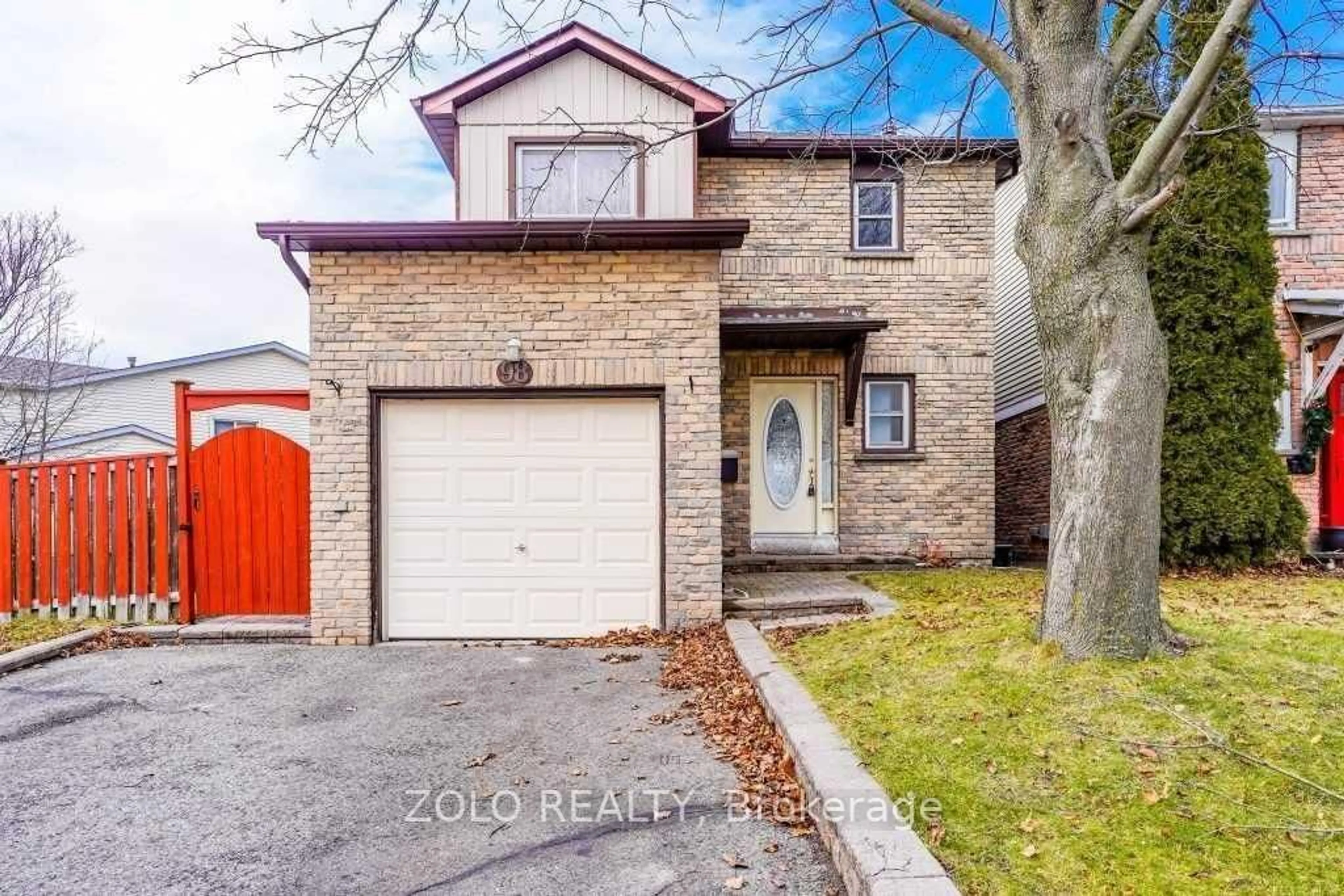 Home with brick exterior material, street for 98 Kirby Cres, Whitby Ontario L1N 6Z7