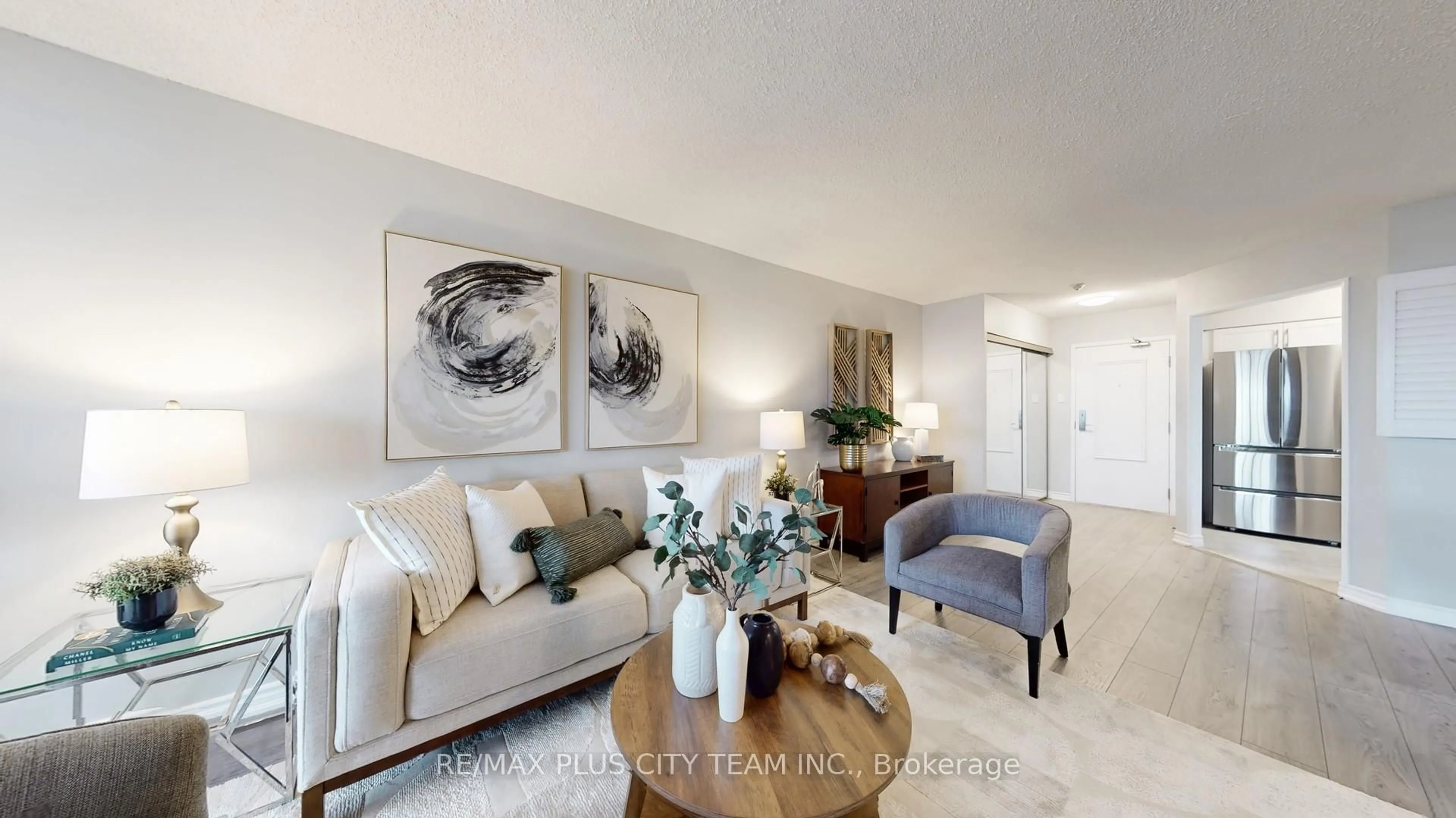 Living room with furniture, unknown for 1890 Valley Farm Rd #414, Pickering Ontario L1V 6B4