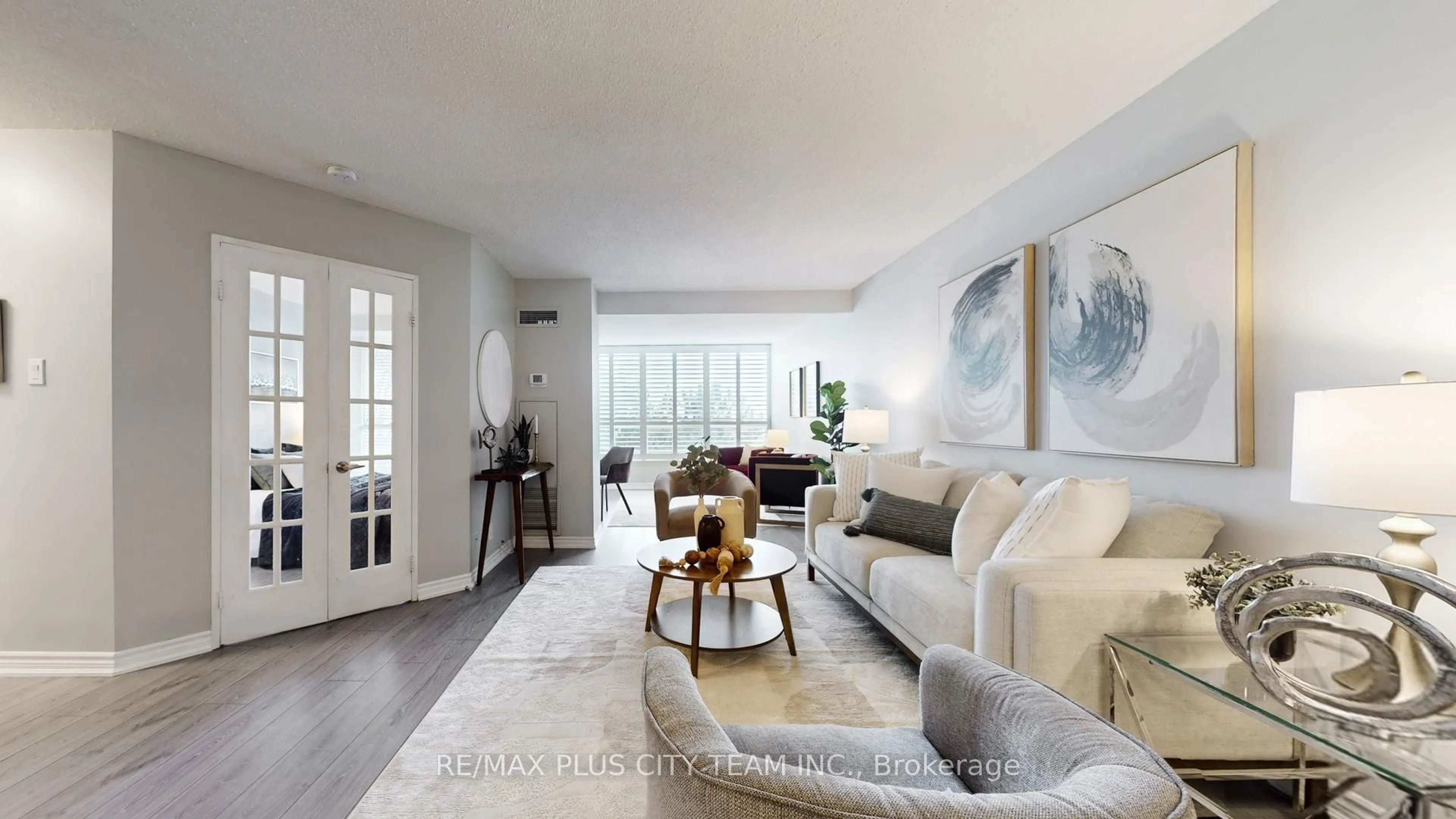 Living room with furniture, unknown for 1890 Valley Farm Rd #414, Pickering Ontario L1V 6B4