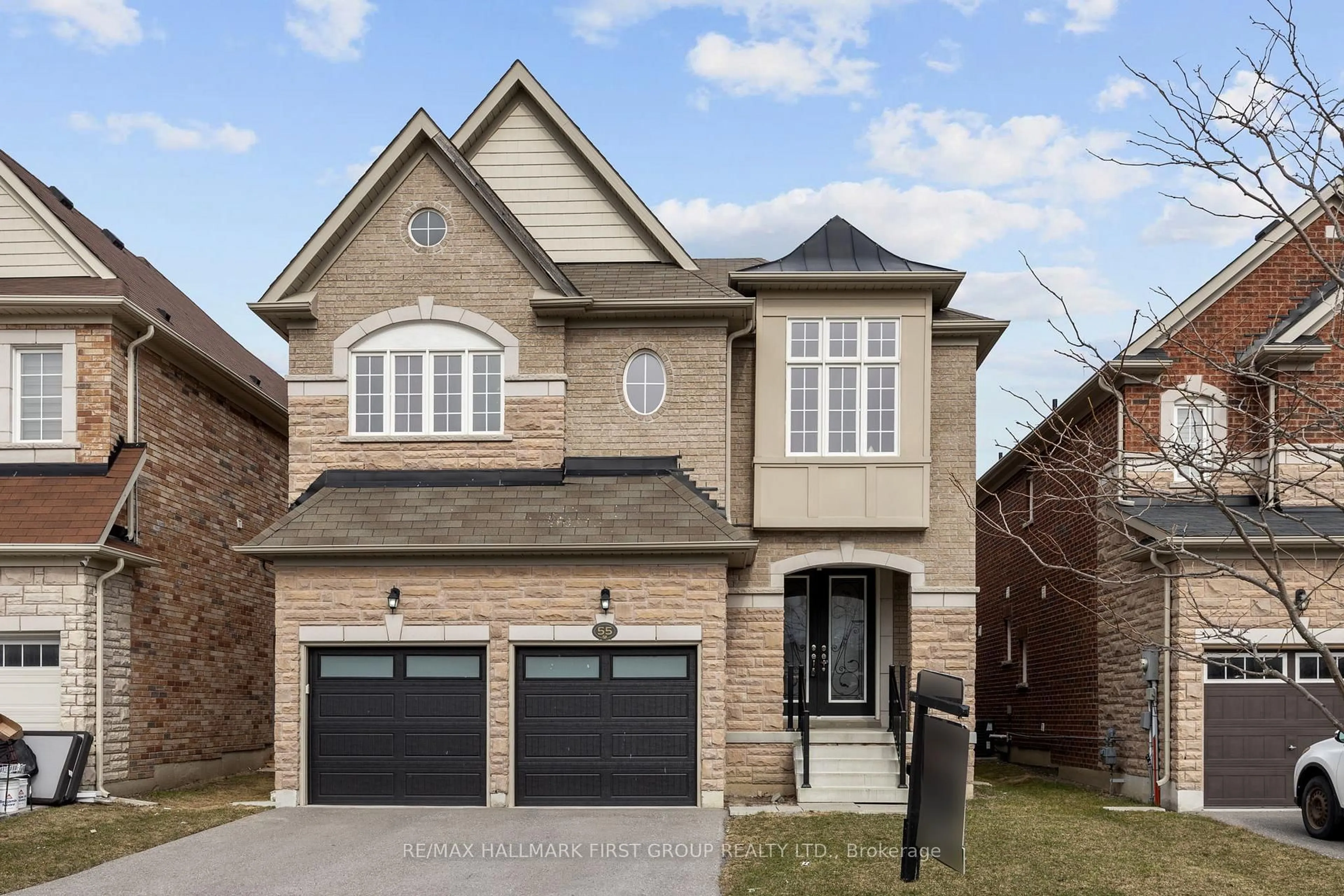 Home with brick exterior material, street for 55 Buttonshaw St, Clarington Ontario L1C 0S5