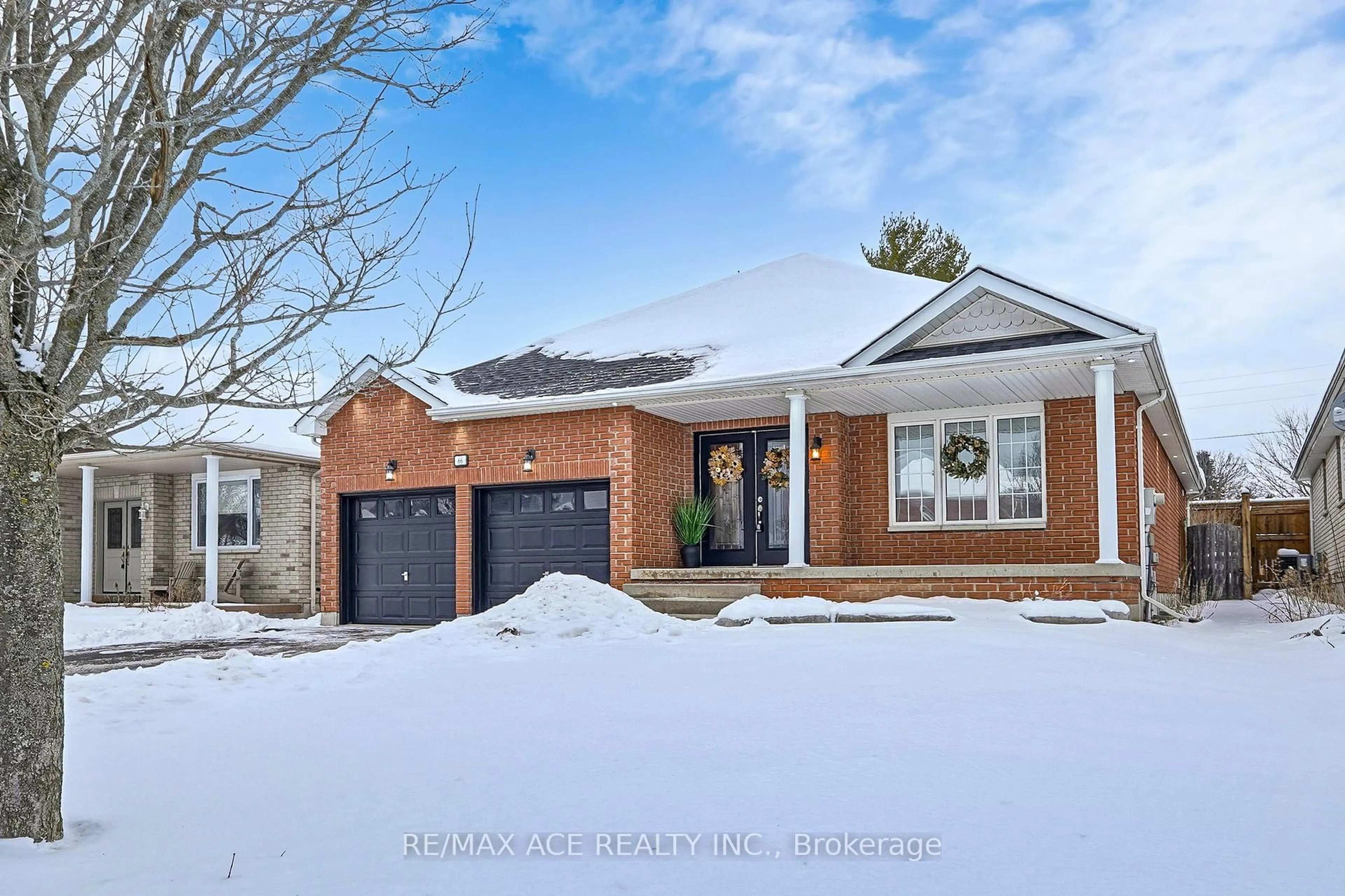 Home with brick exterior material, street for 66 William Jose Crt, Clarington Ontario L1B 1N7