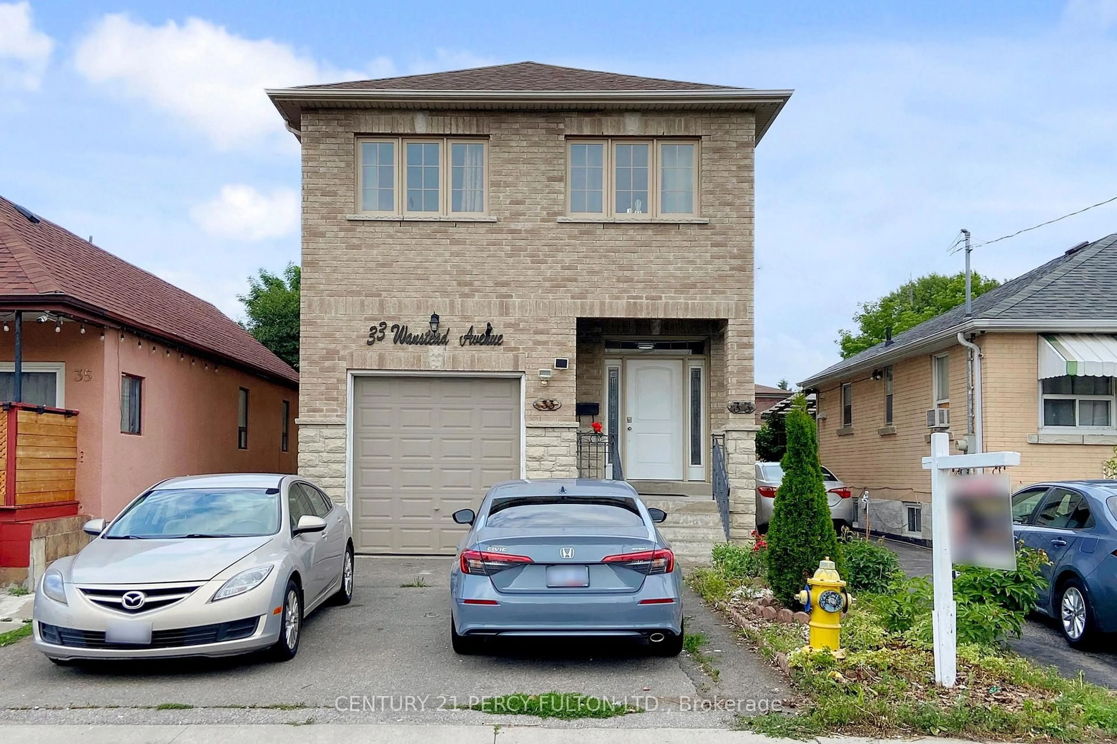 Home with brick exterior material, street for 33 Wanstead Ave, Toronto Ontario M1L 3L3