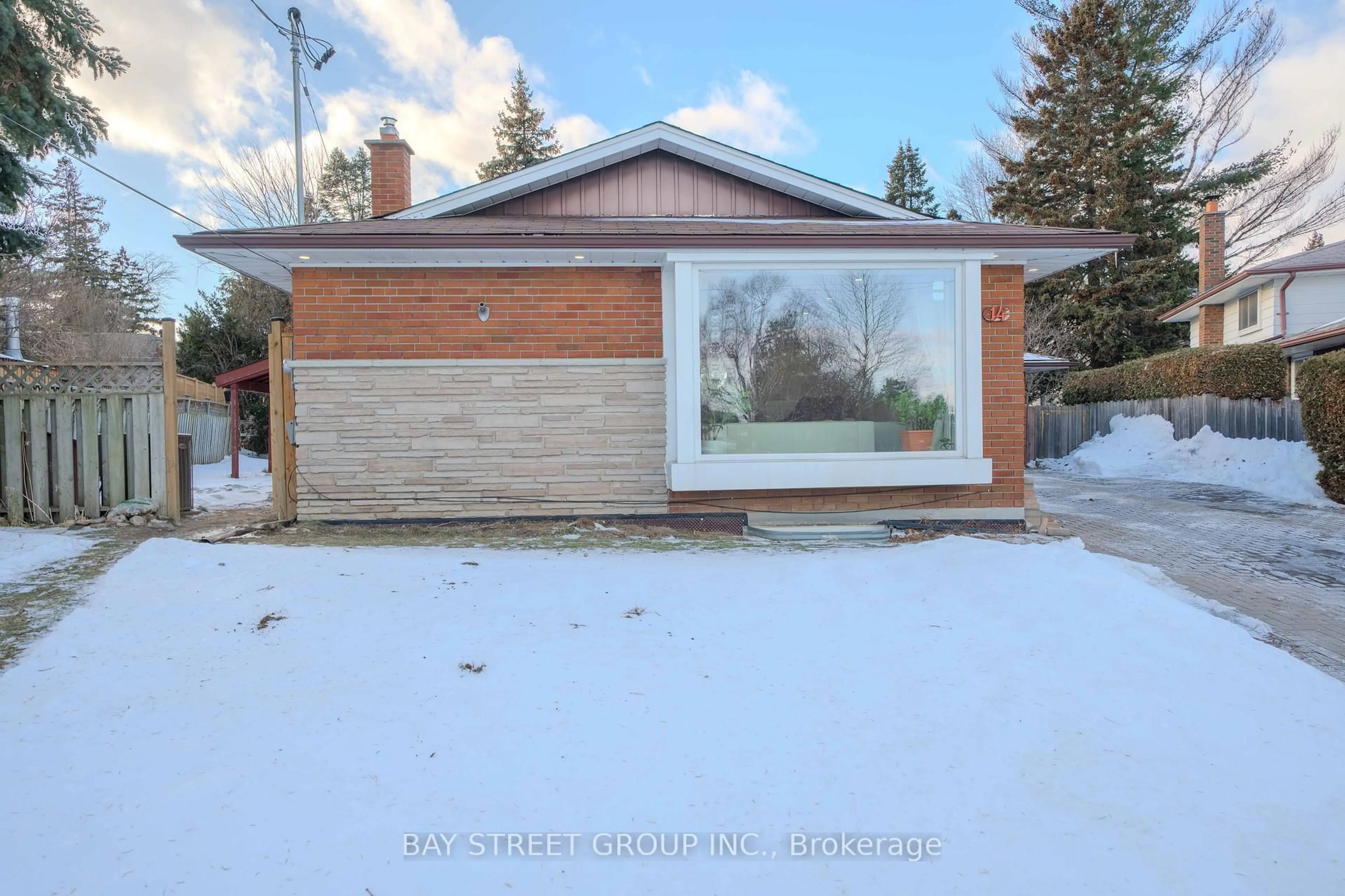 Home with brick exterior material, street for 14 Amarillo Dr, Toronto Ontario M1J 2P8