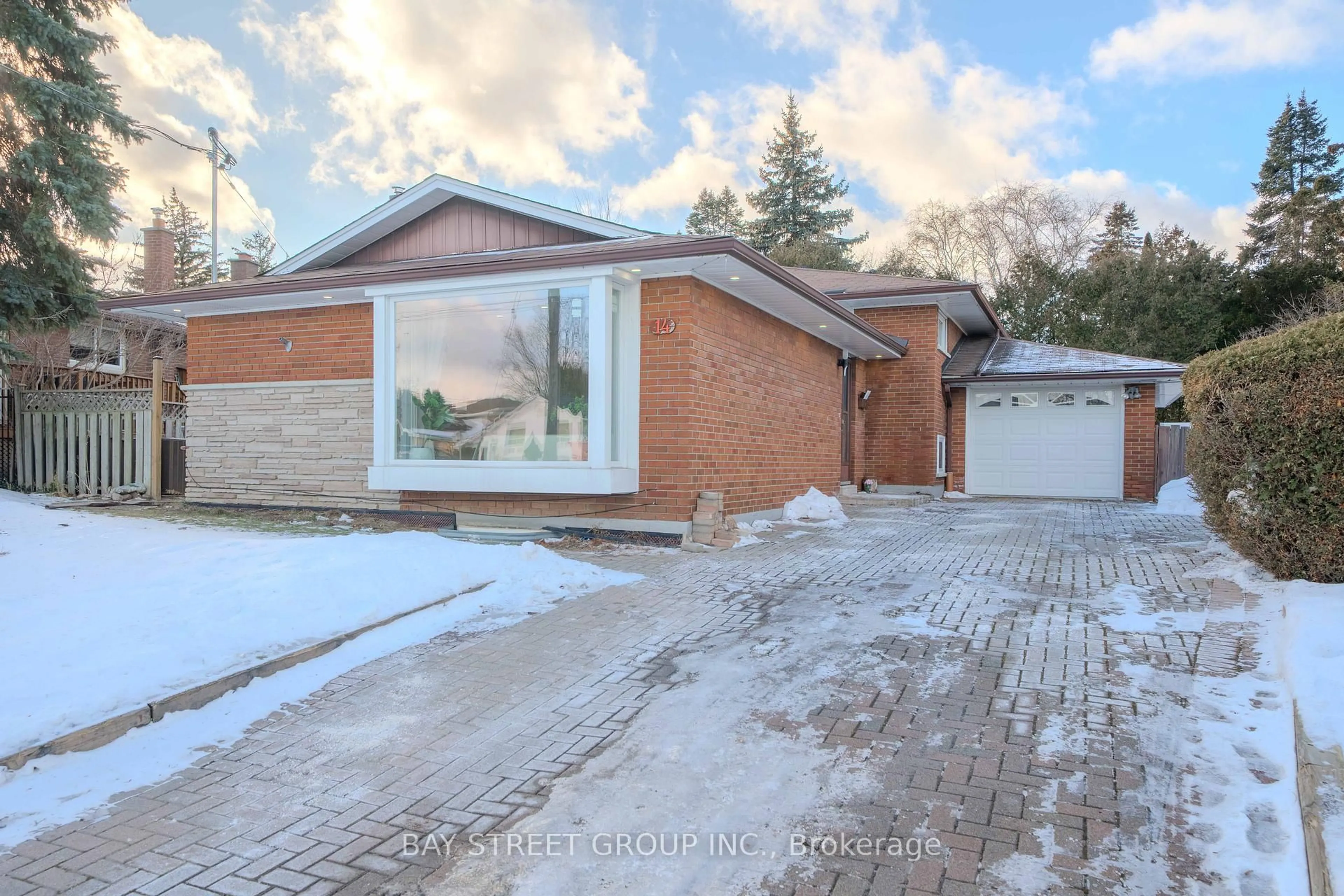 Home with brick exterior material, street for 14 Amarillo Dr, Toronto Ontario M1J 2P8