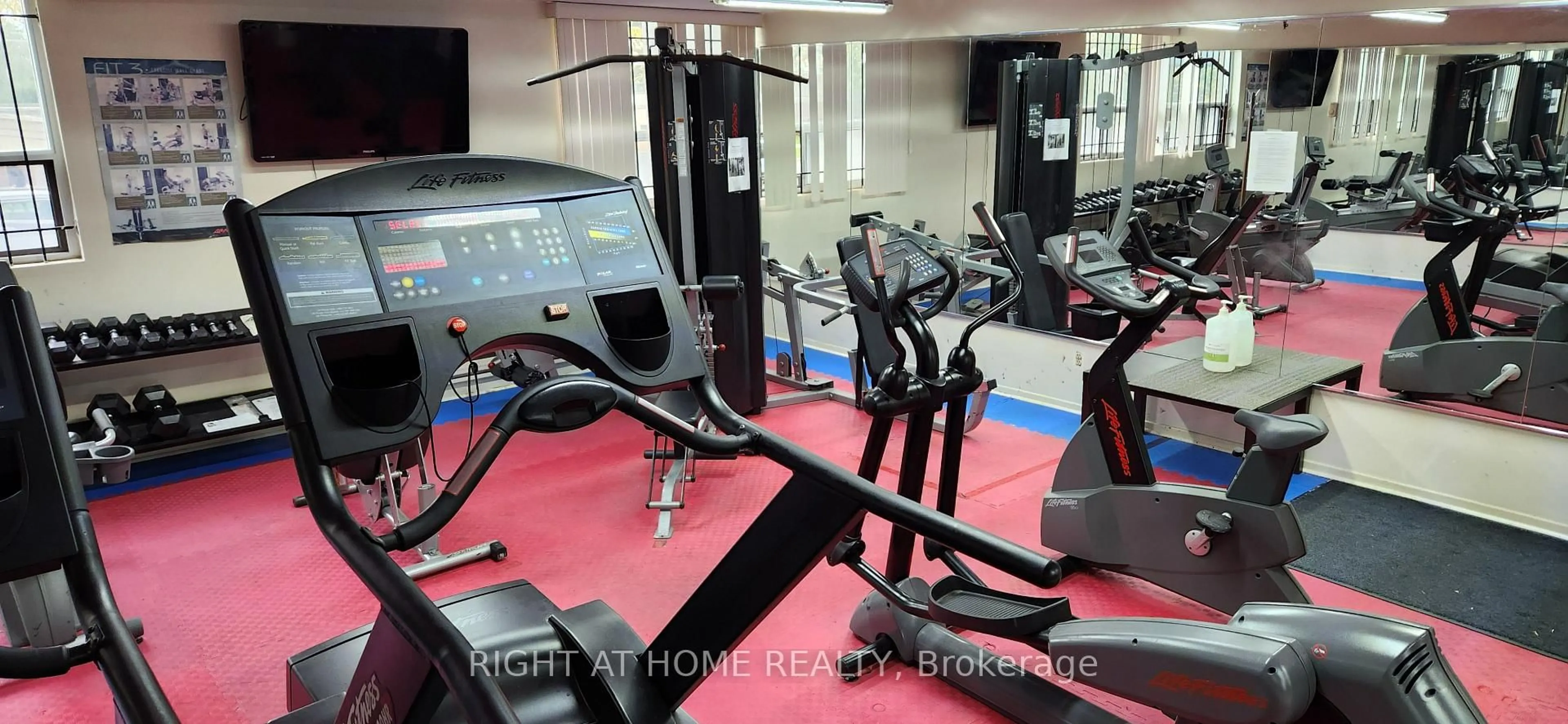 Gym or fitness room for 20 Gilder Dr #505, Toronto Ontario M1K 5E1