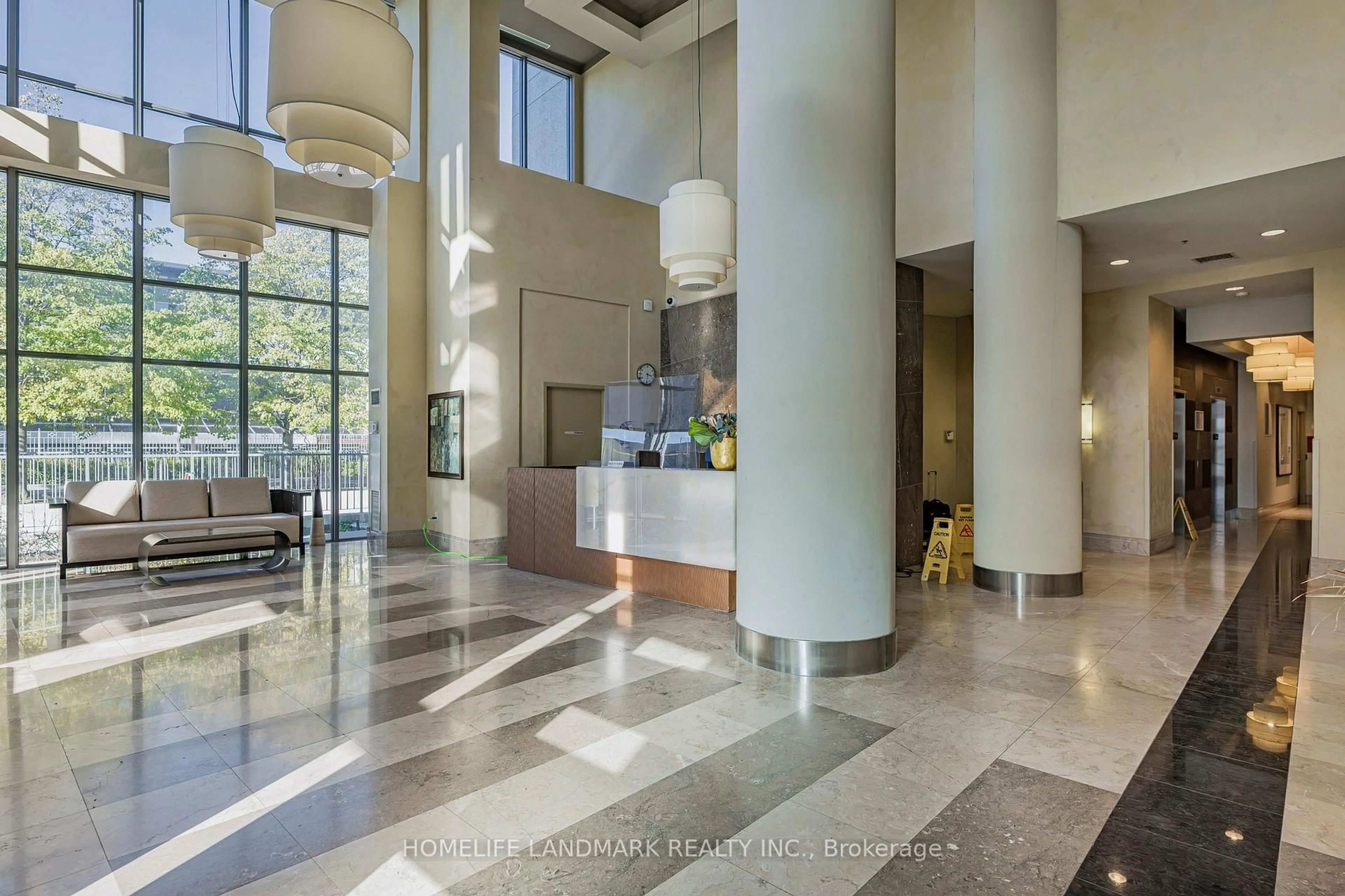 Lobby for 60 Brian Harrison Way #PH3506, Toronto Ontario M1P 5J5