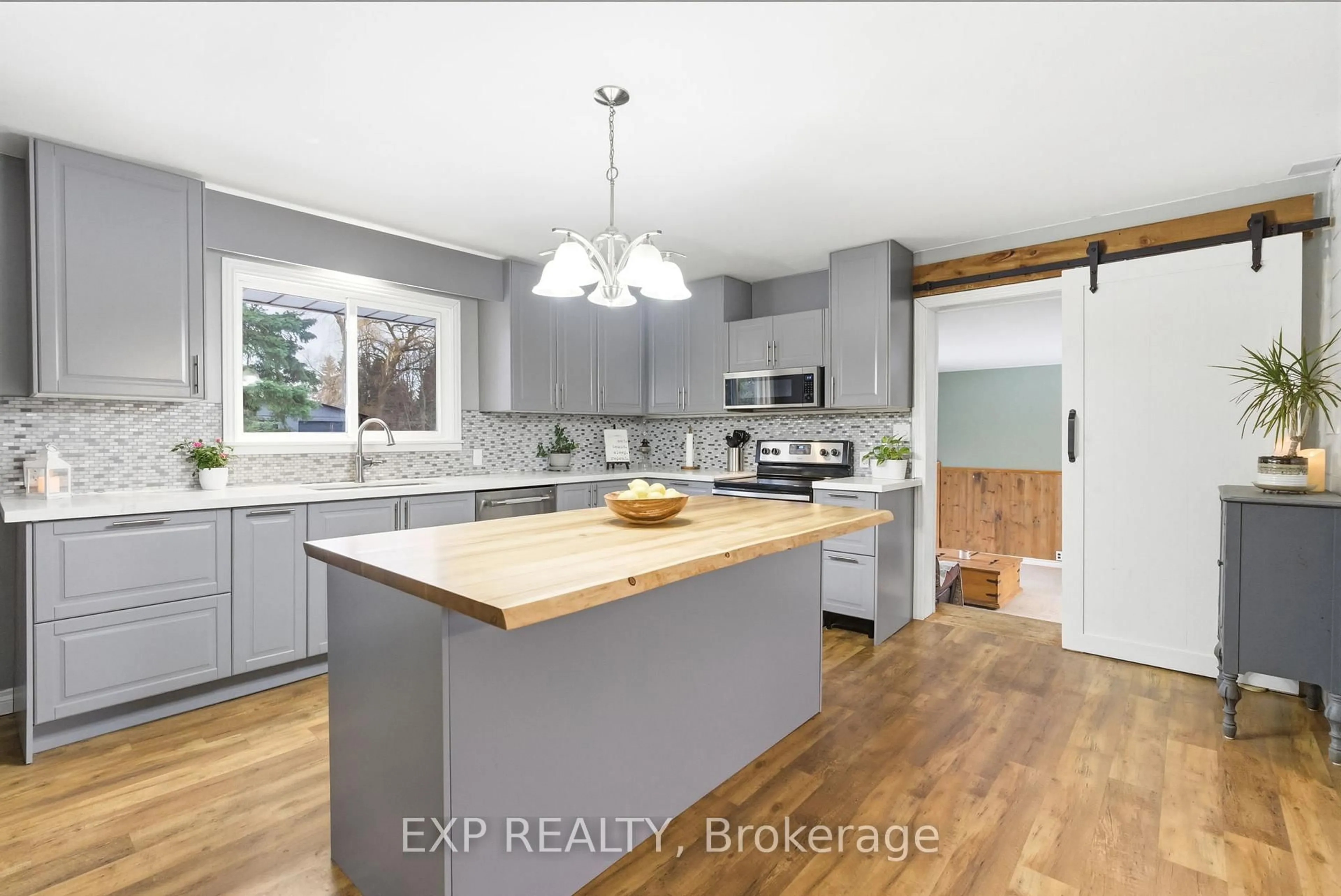Open concept kitchen, unknown for 3824 Trulls Rd, Clarington Ontario L1E 2L3