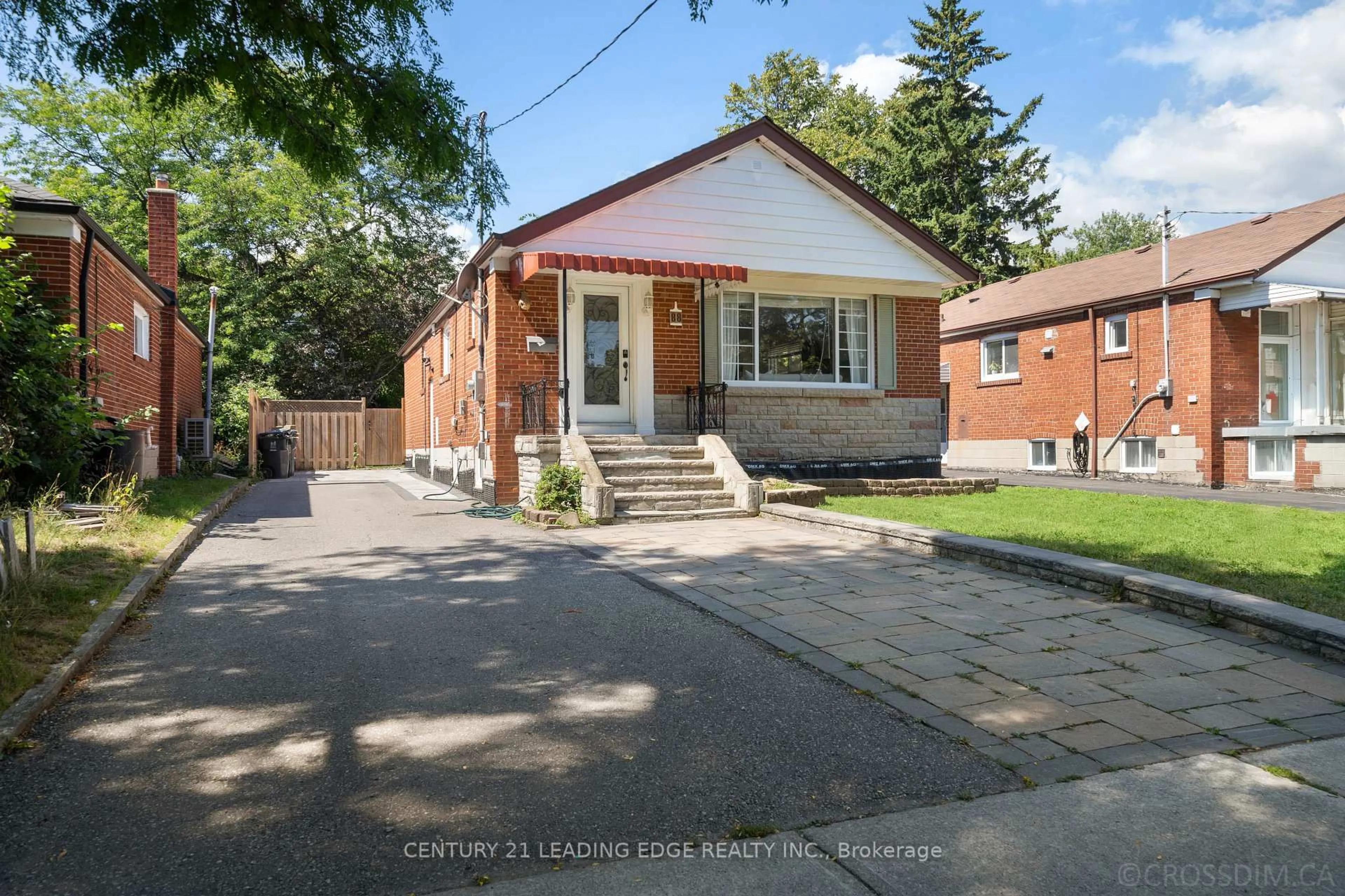 Home with brick exterior material, street for 88 Canlish Rd, Toronto Ontario M1P 1S9