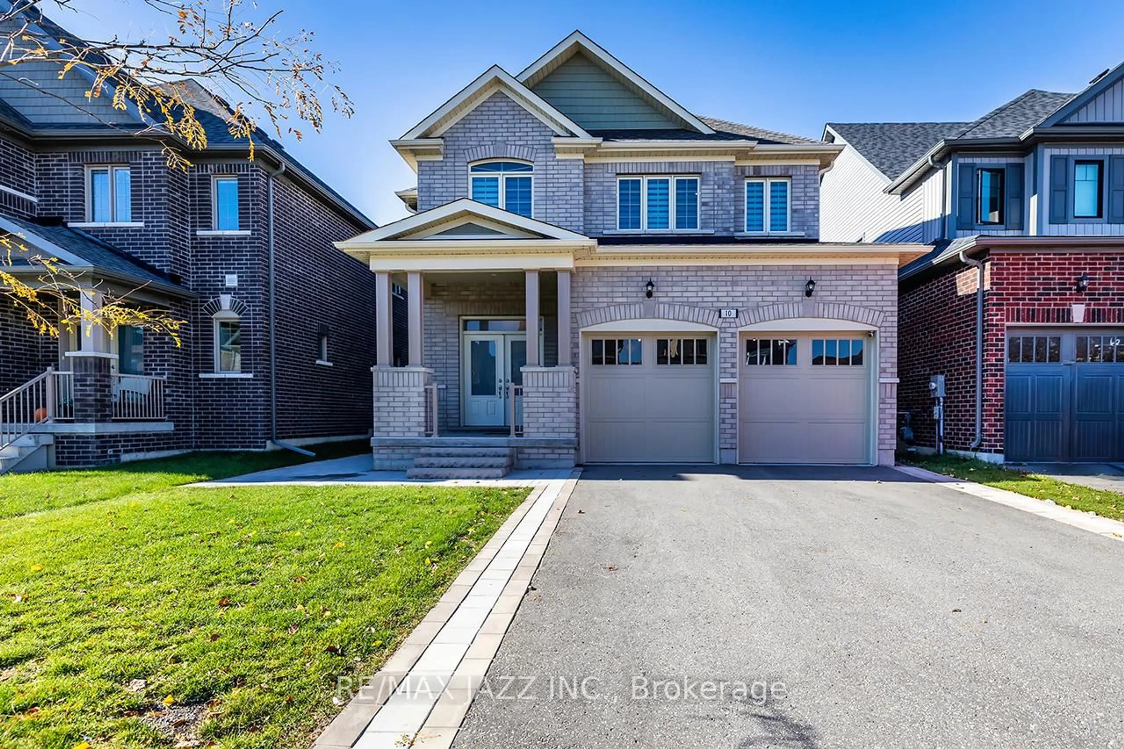 Home with brick exterior material, street for 10 Thomas Bird St, Clarington Ontario L1C 7C9