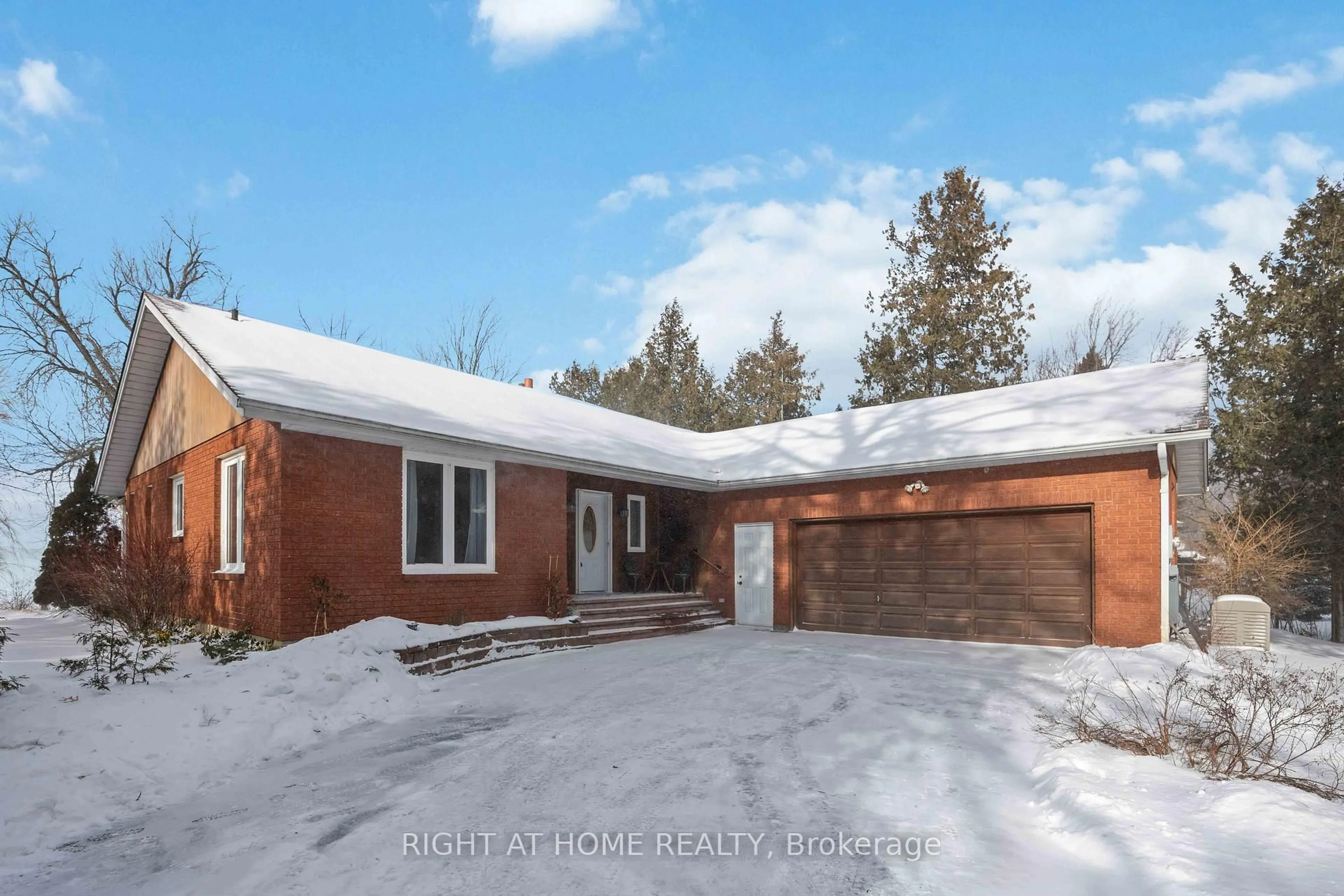 Home with brick exterior material, street for 28 Birch Island Rd, Scugog Ontario L0B 1K0