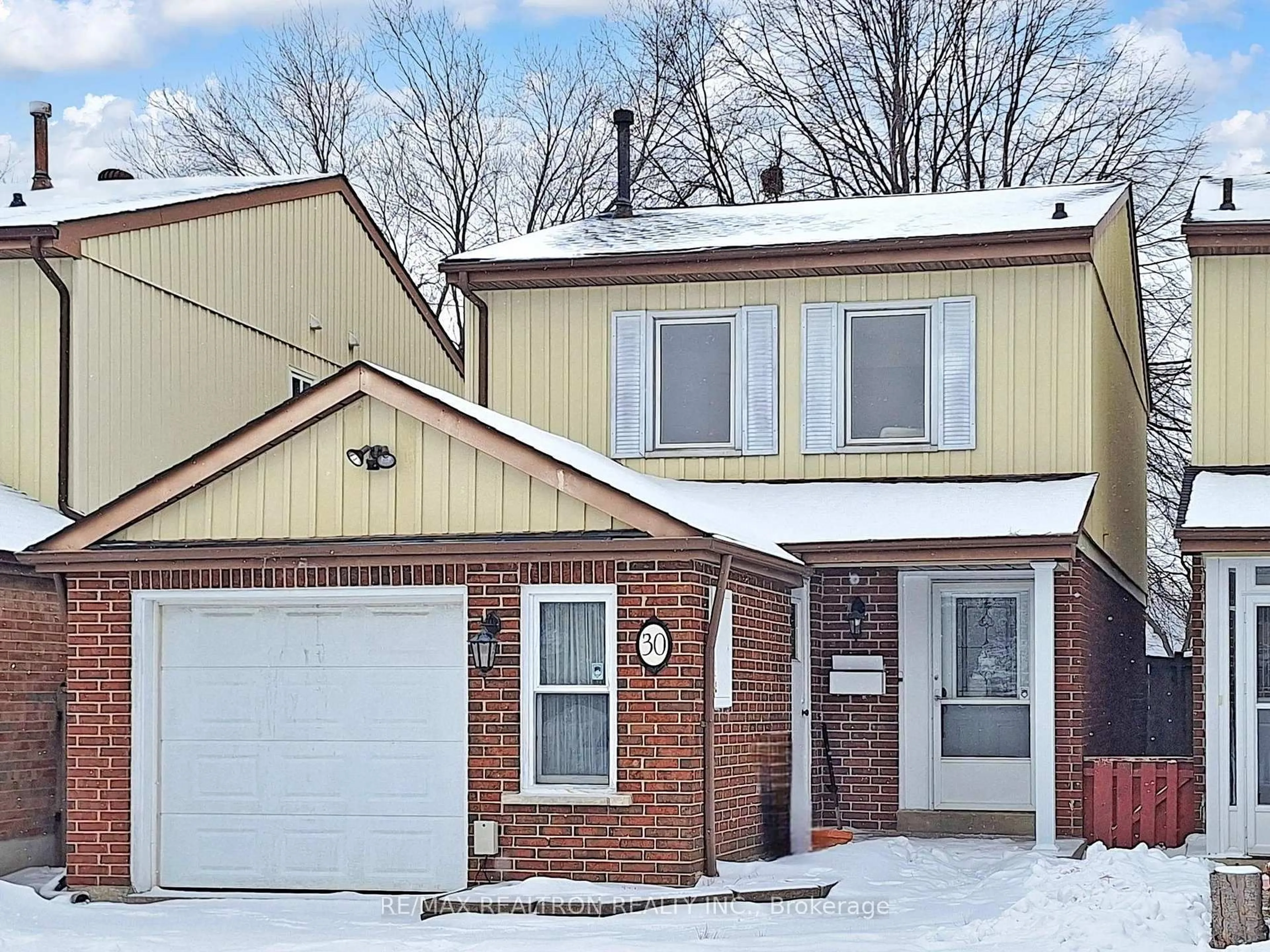 Home with brick exterior material, street for 30 Eagleview Cres, Toronto Ontario M1W 3N2