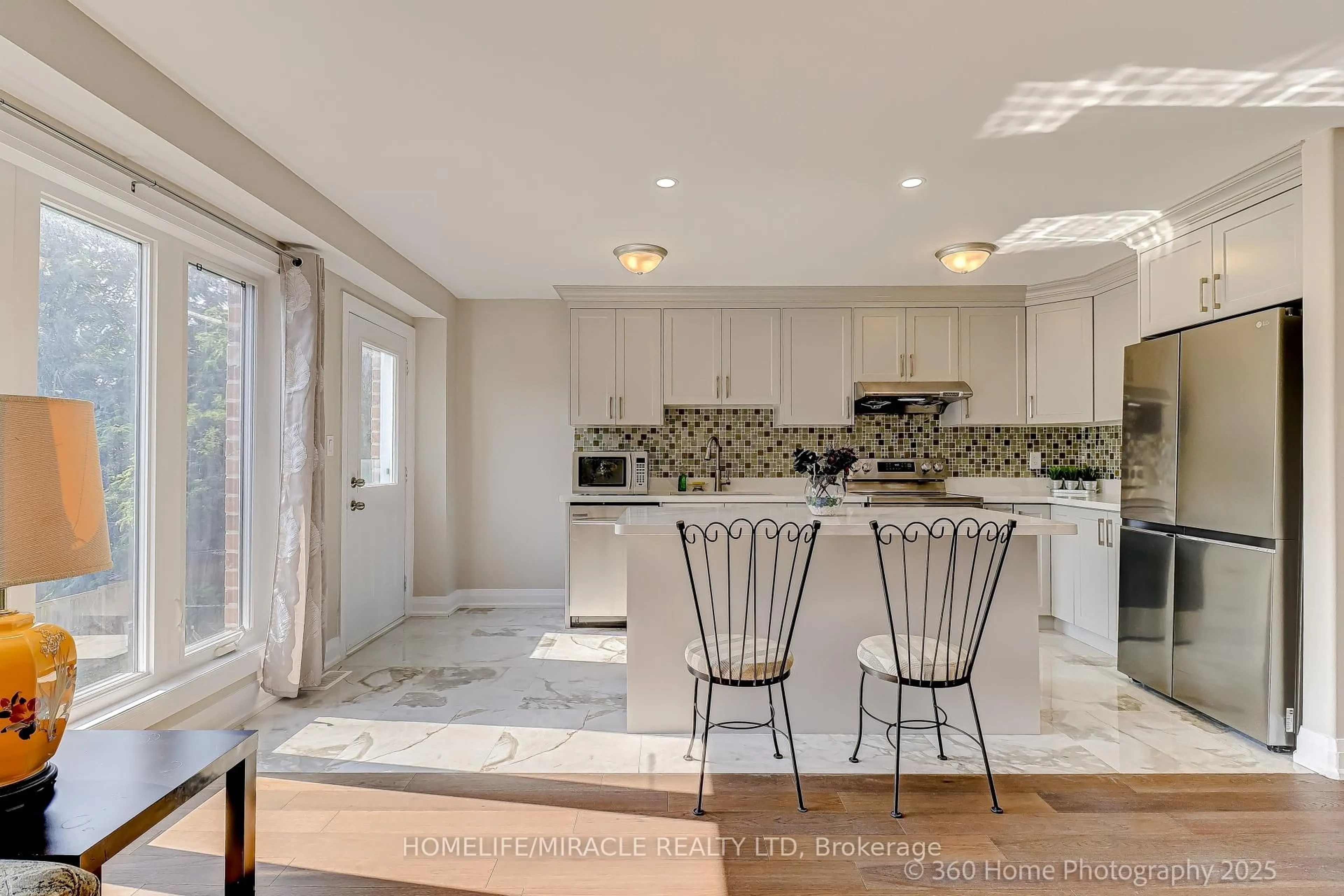 Contemporary kitchen, ceramic/tile floor for 688A Midland Ave, Toronto Ontario M1K 4C6