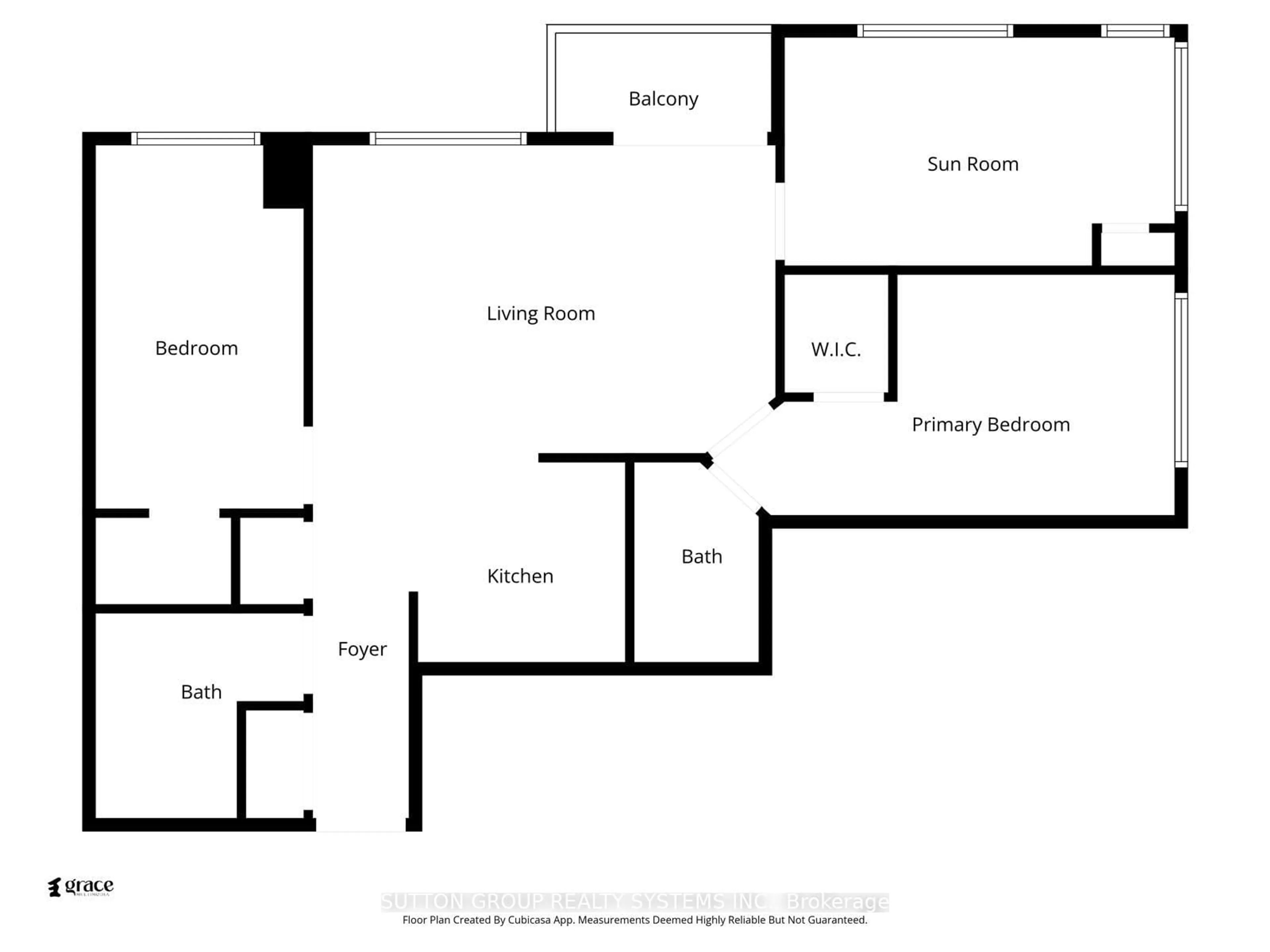Floor plan for 1200 The Esplanade North Rd #317, Pickering Ontario L1V 6V3