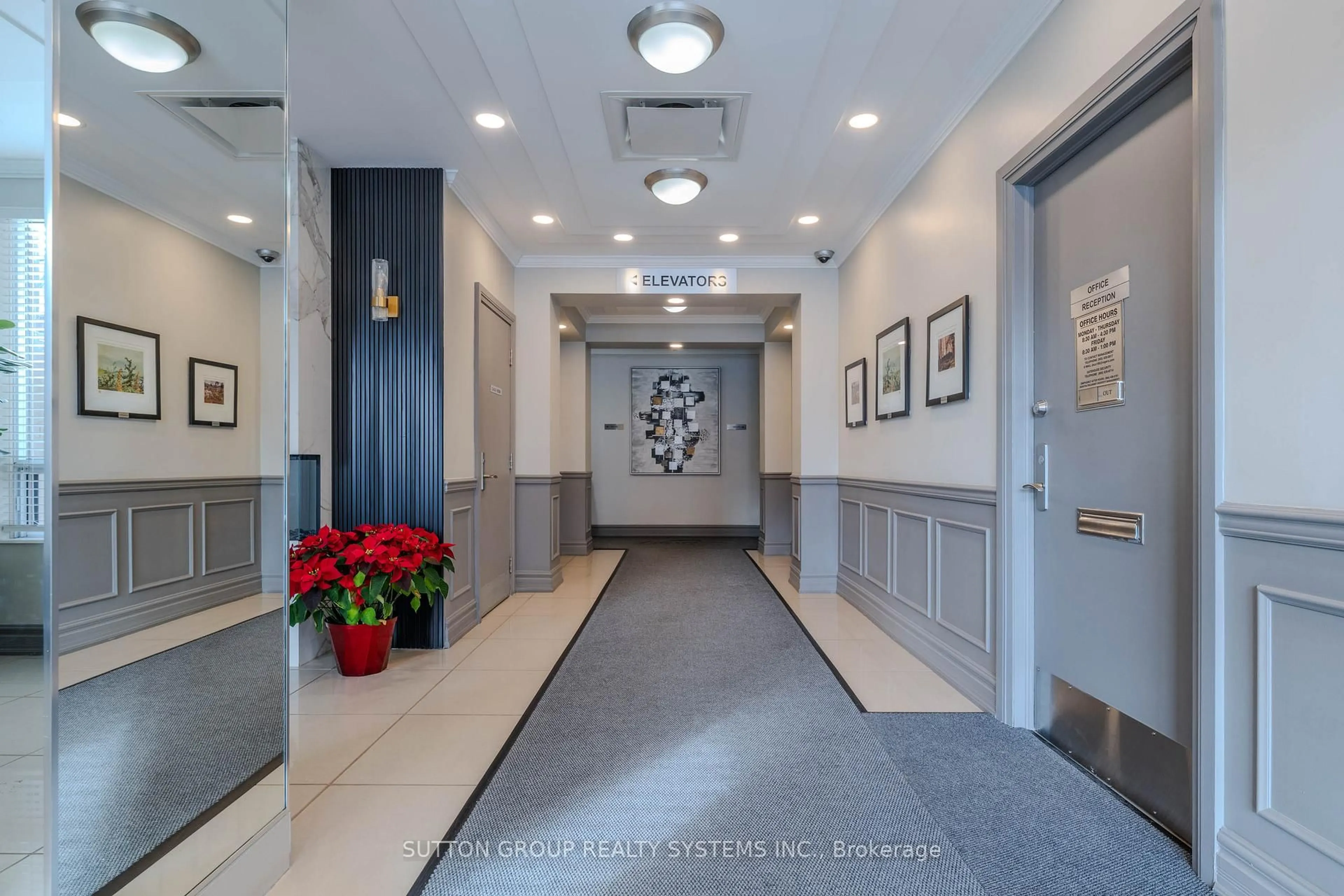 Indoor foyer for 1200 The Esplanade North Rd #317, Pickering Ontario L1V 6V3