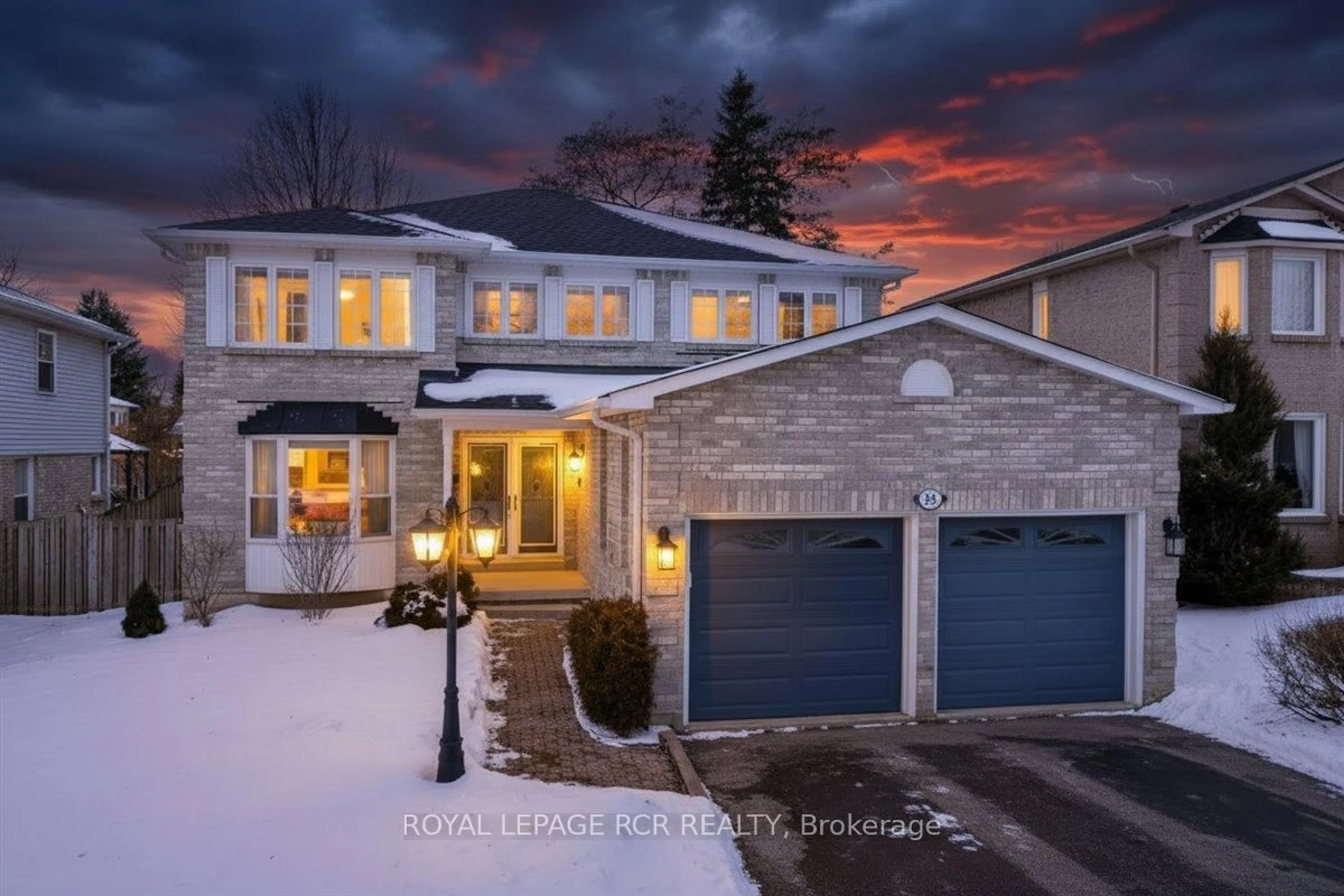 Home with brick exterior material, street for 38 Chipperfield Cres, Whitby Ontario L1R 1N9