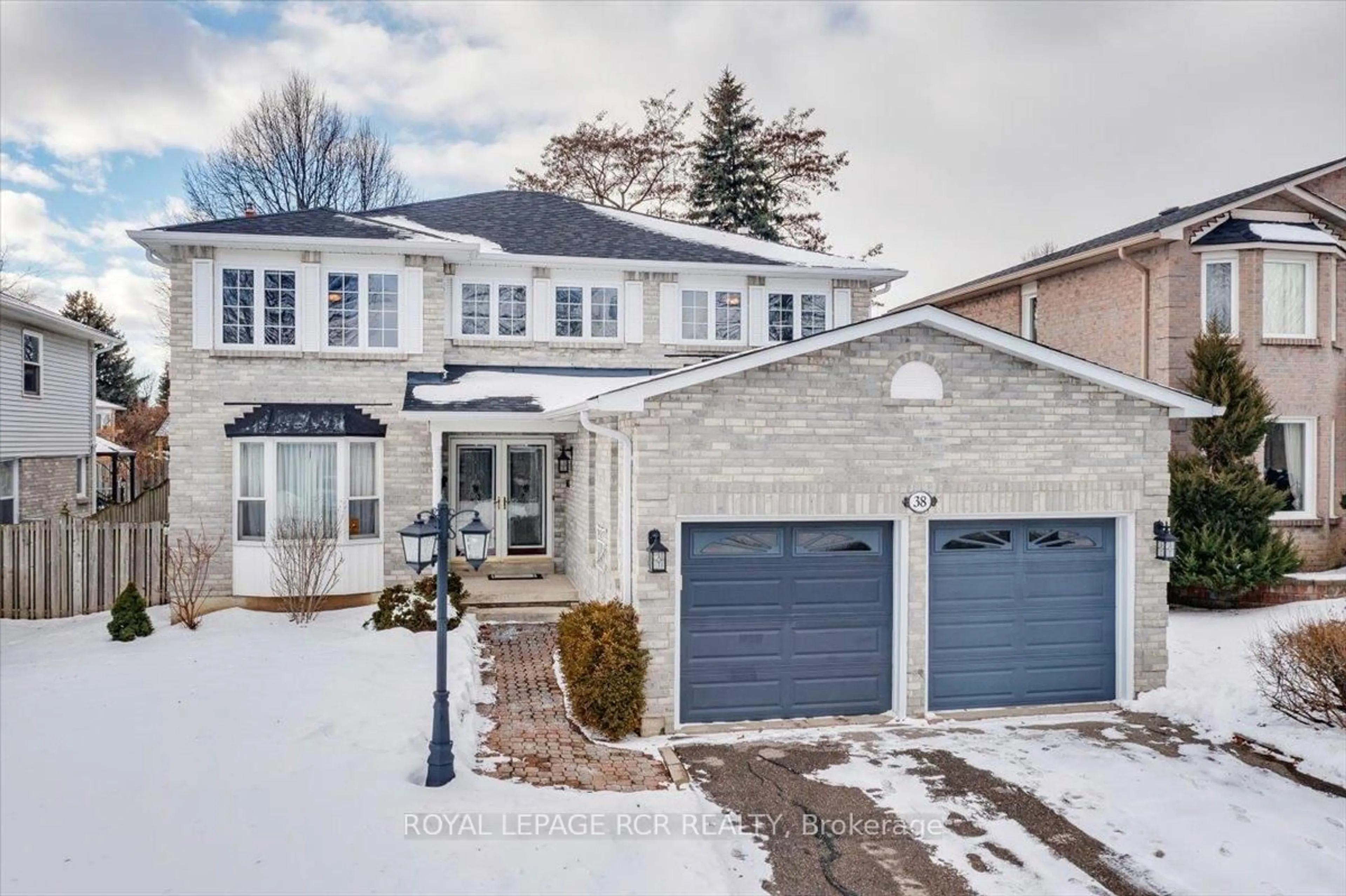 Home with brick exterior material, street for 38 Chipperfield Cres, Whitby Ontario L1R 1N9