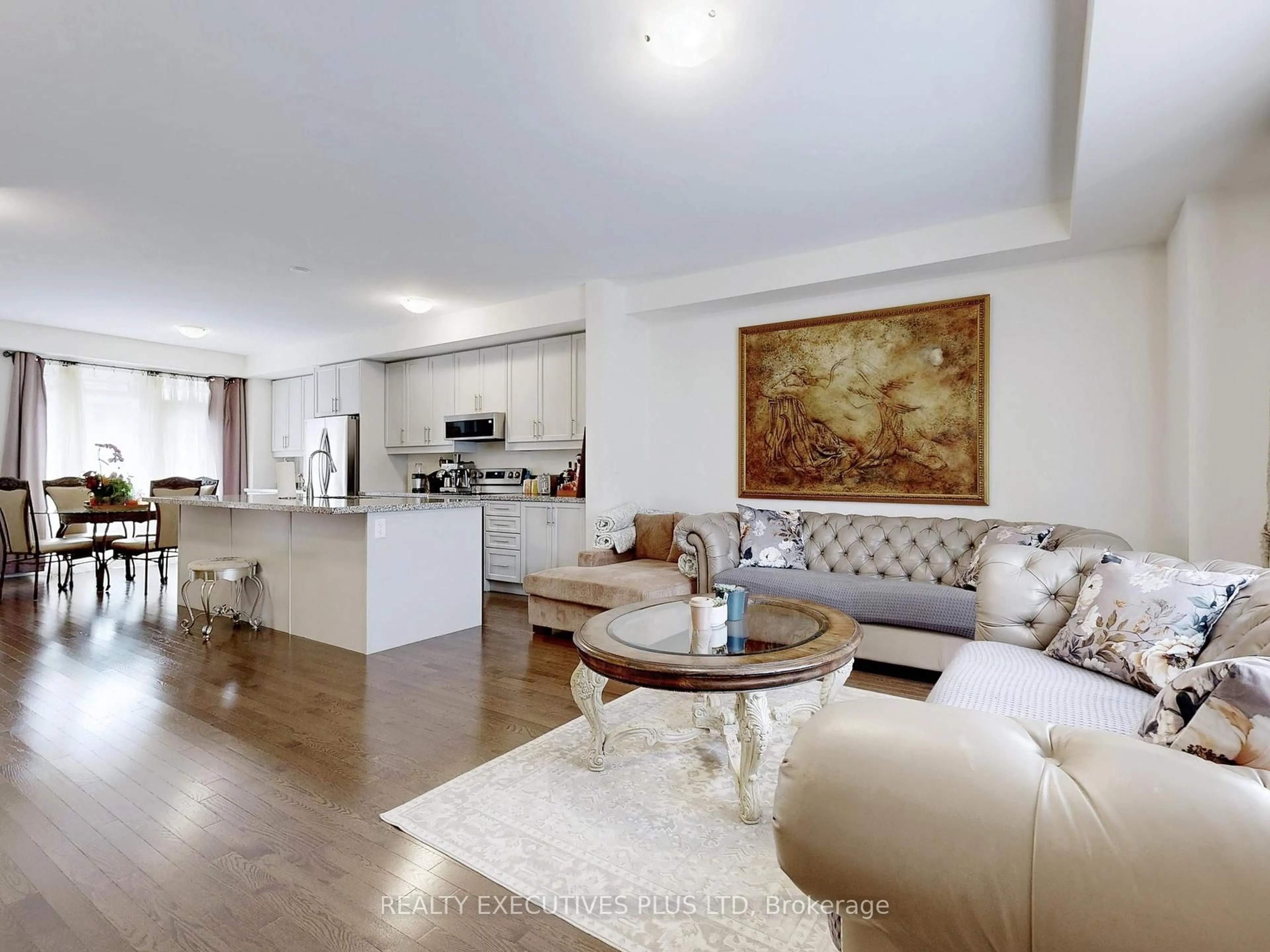 Living room with furniture, unknown for 518 Danks Ridge Dr, Ajax Ontario L1S 7S9