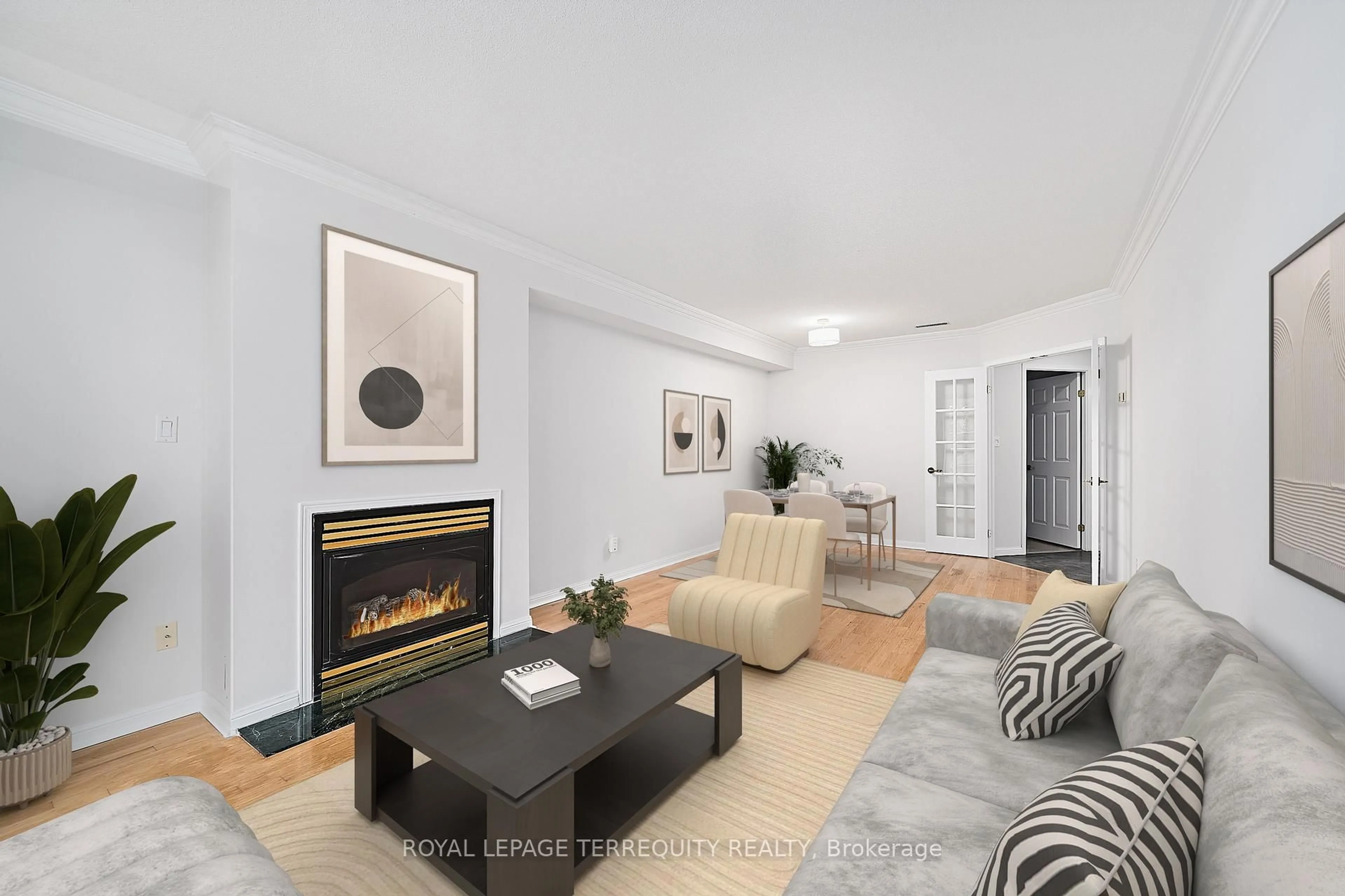 Living room with furniture, unknown for 2365 Queen St #203, Toronto Ontario M4E 1H2