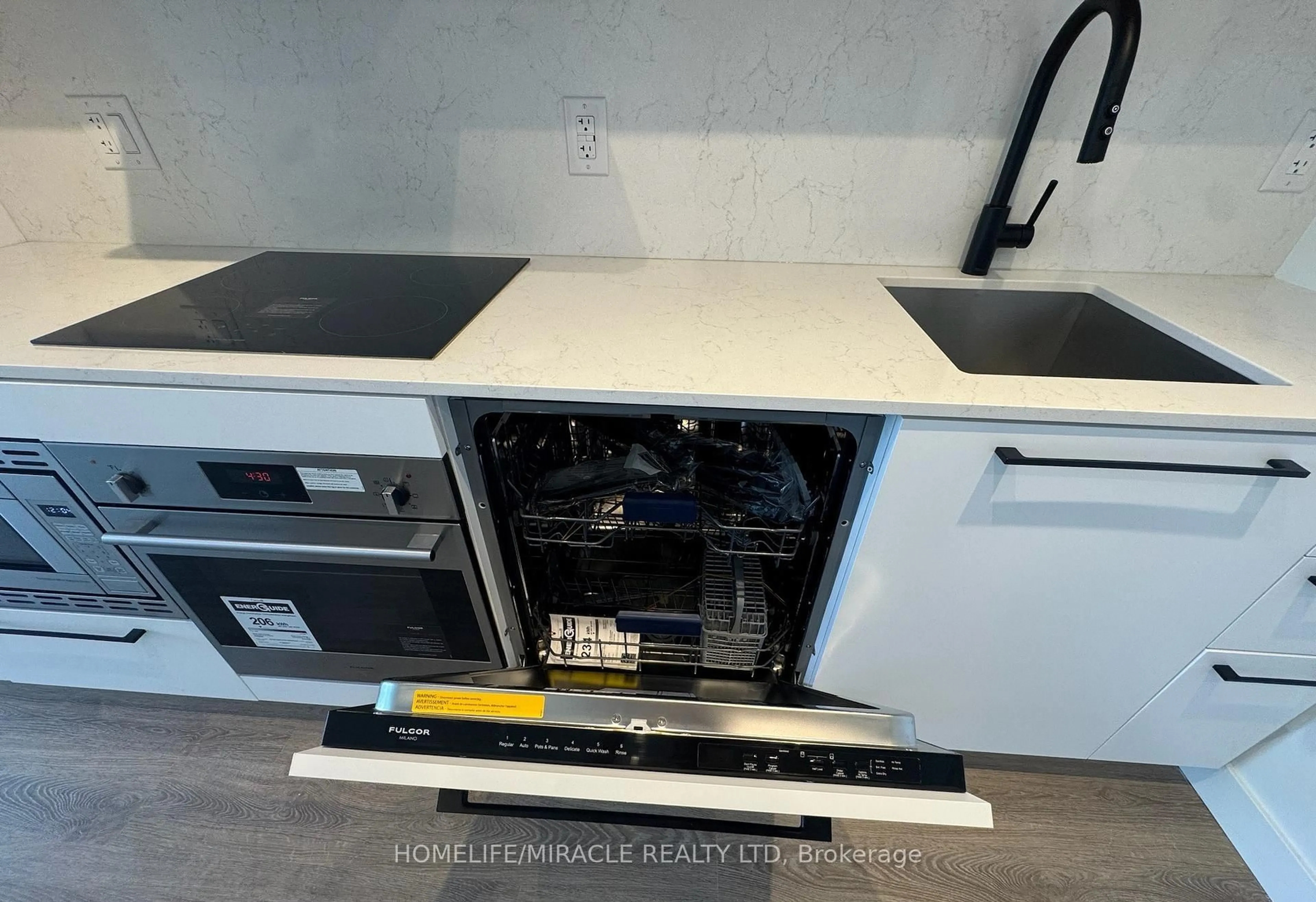 Standard kitchen, unknown for 1050 Eastern Ave #1012, Toronto Ontario M4L 0B7