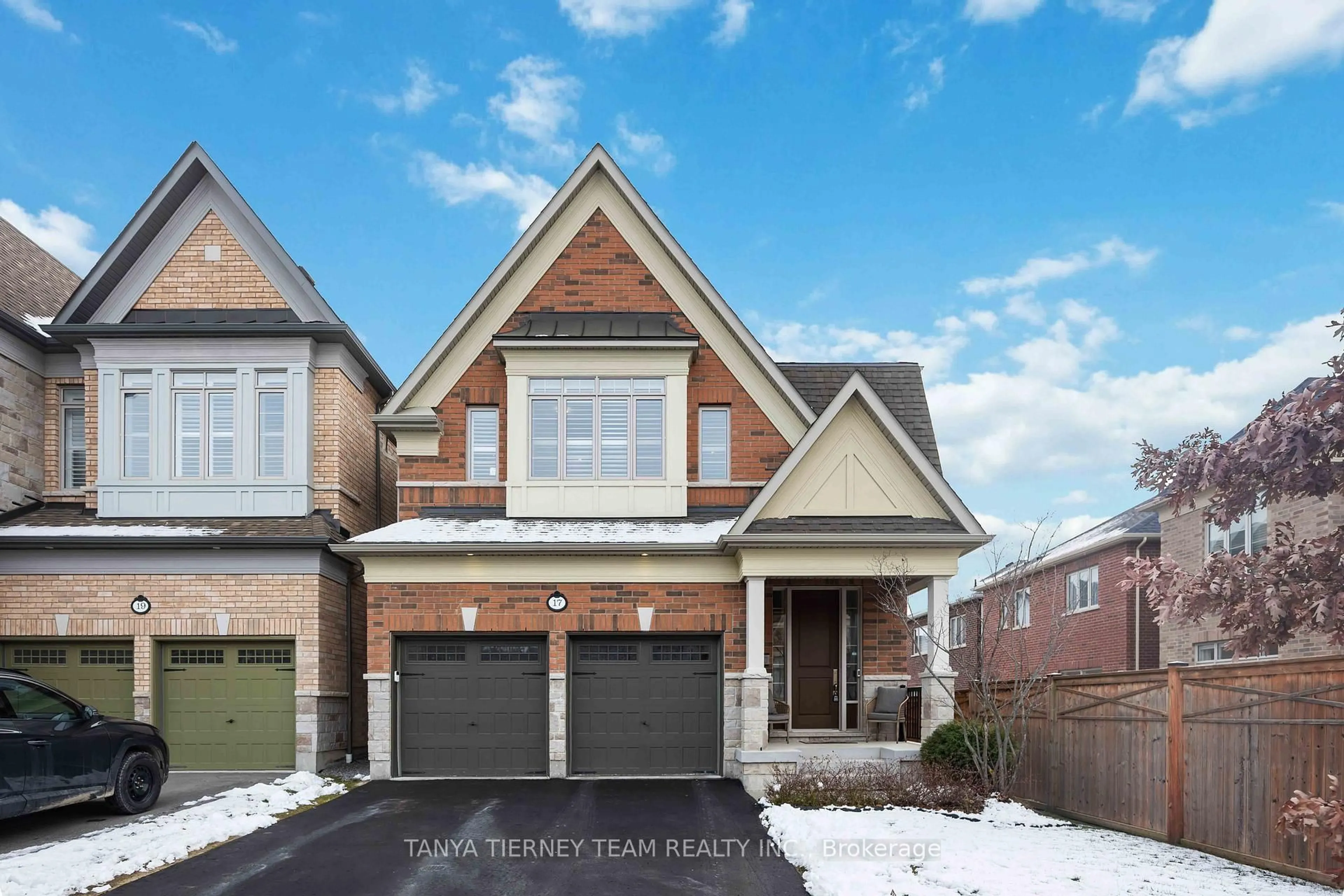 Home with brick exterior material, street for 17 Pennine Dr, Whitby Ontario L1P 0C3