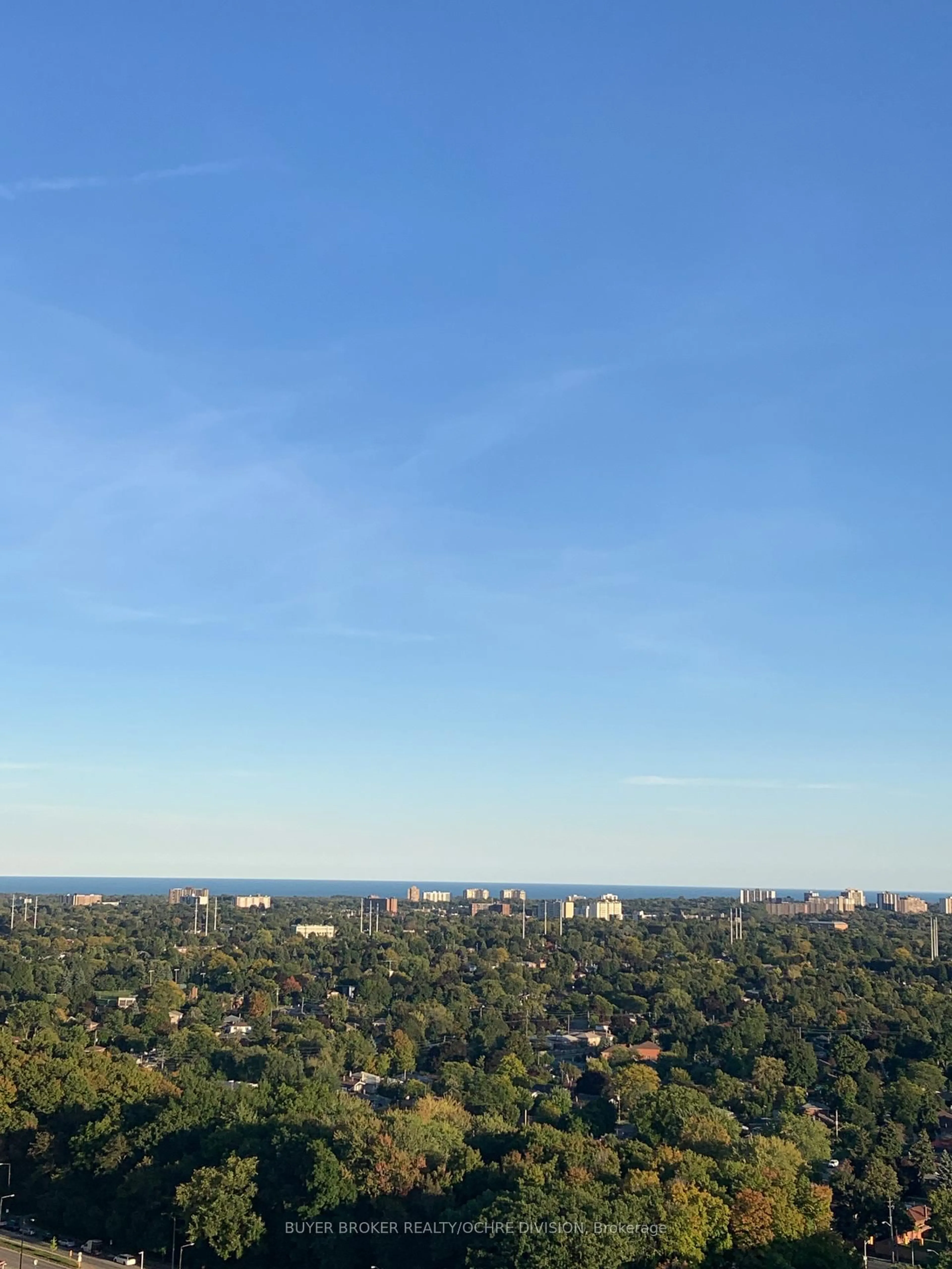 A pic from outside/outdoor area/front of a property/back of a property/a pic from drone, city buildings view from balcony for 50 Brian Harrison Way #2810, Toronto Ontario M1P 5J4
