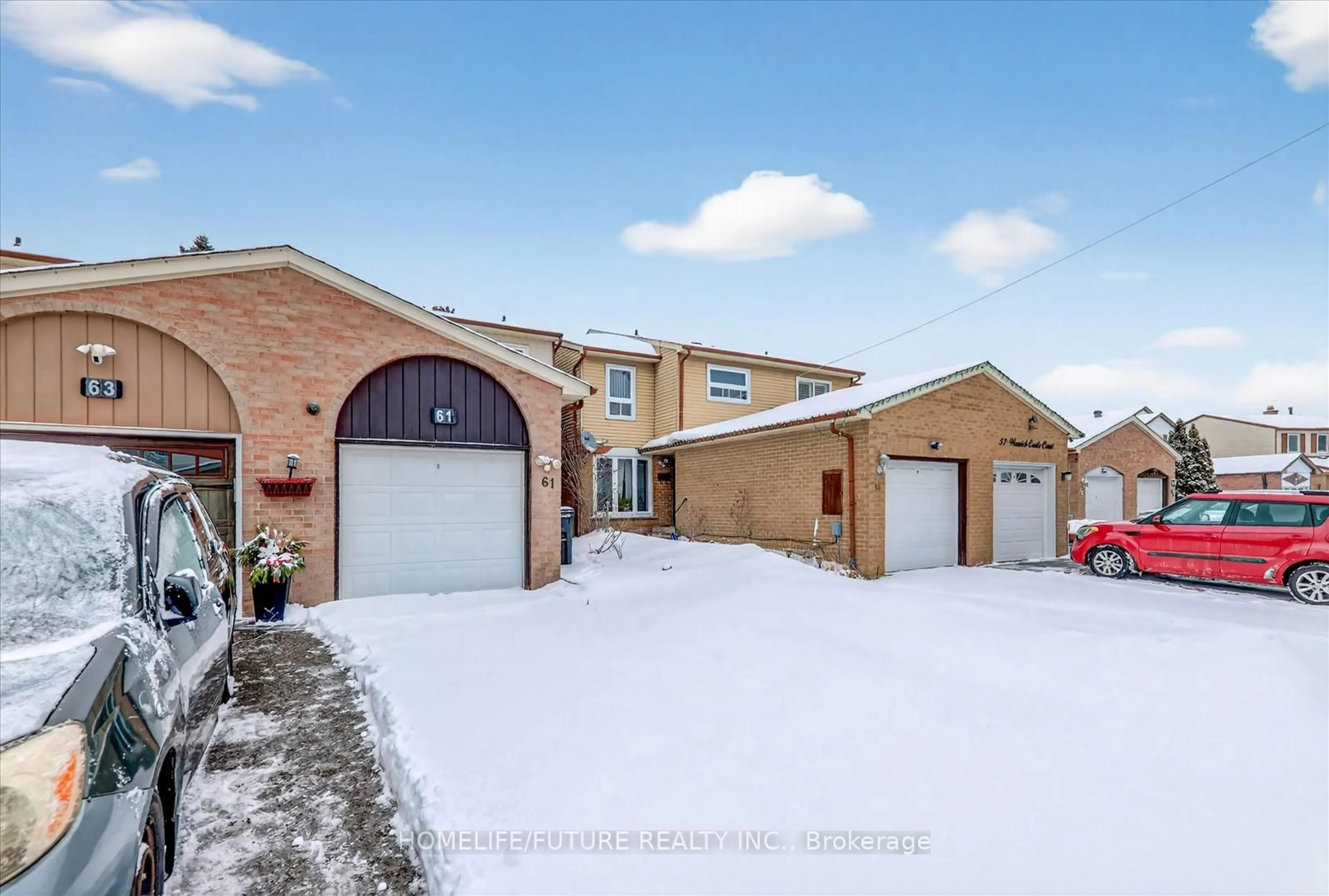 Unknown for 61 Warwick Castle Crt, Toronto Ontario M1B 3E5