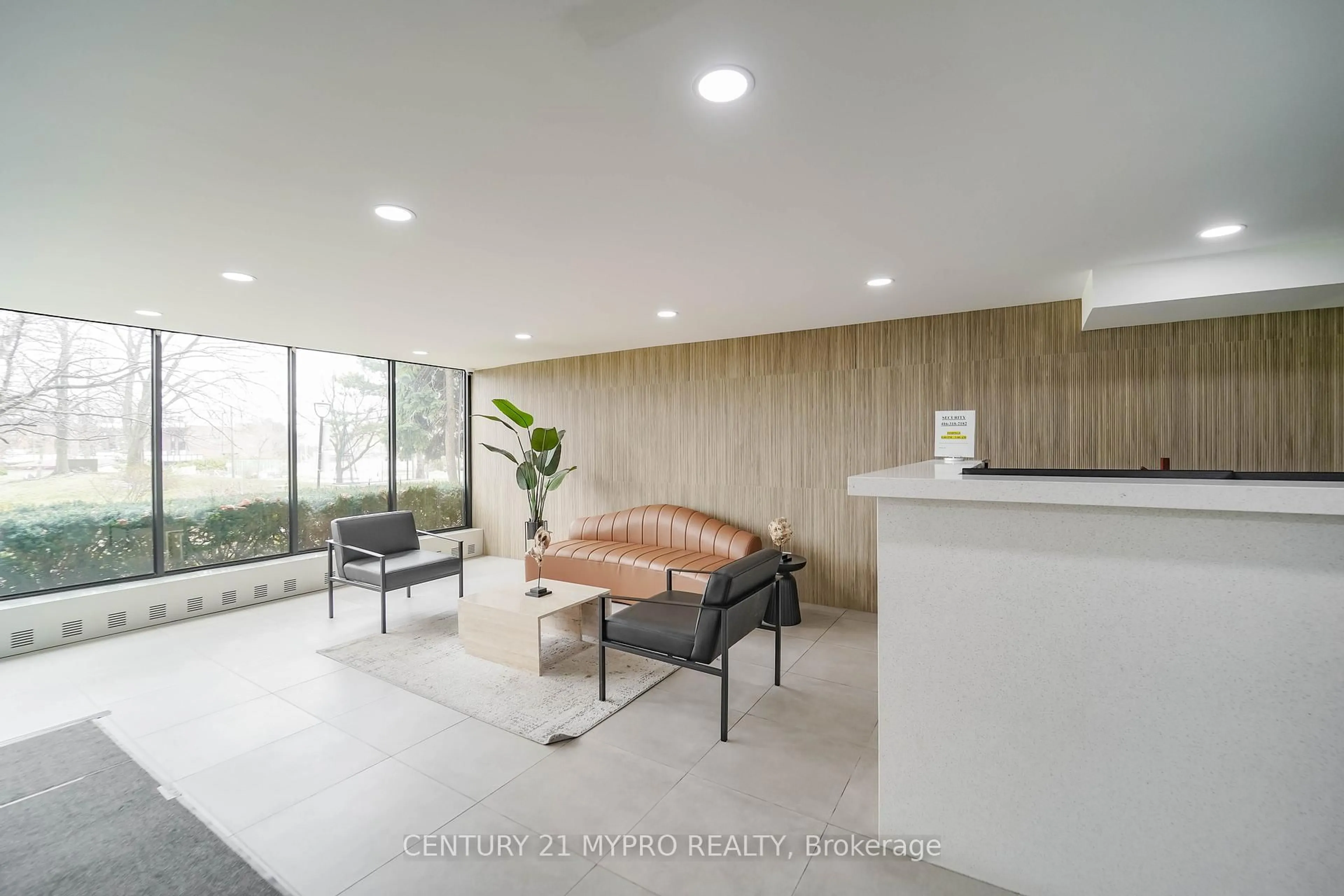 Lobby for 100 Echo Pt #1708, Toronto Ontario M1W 2V2