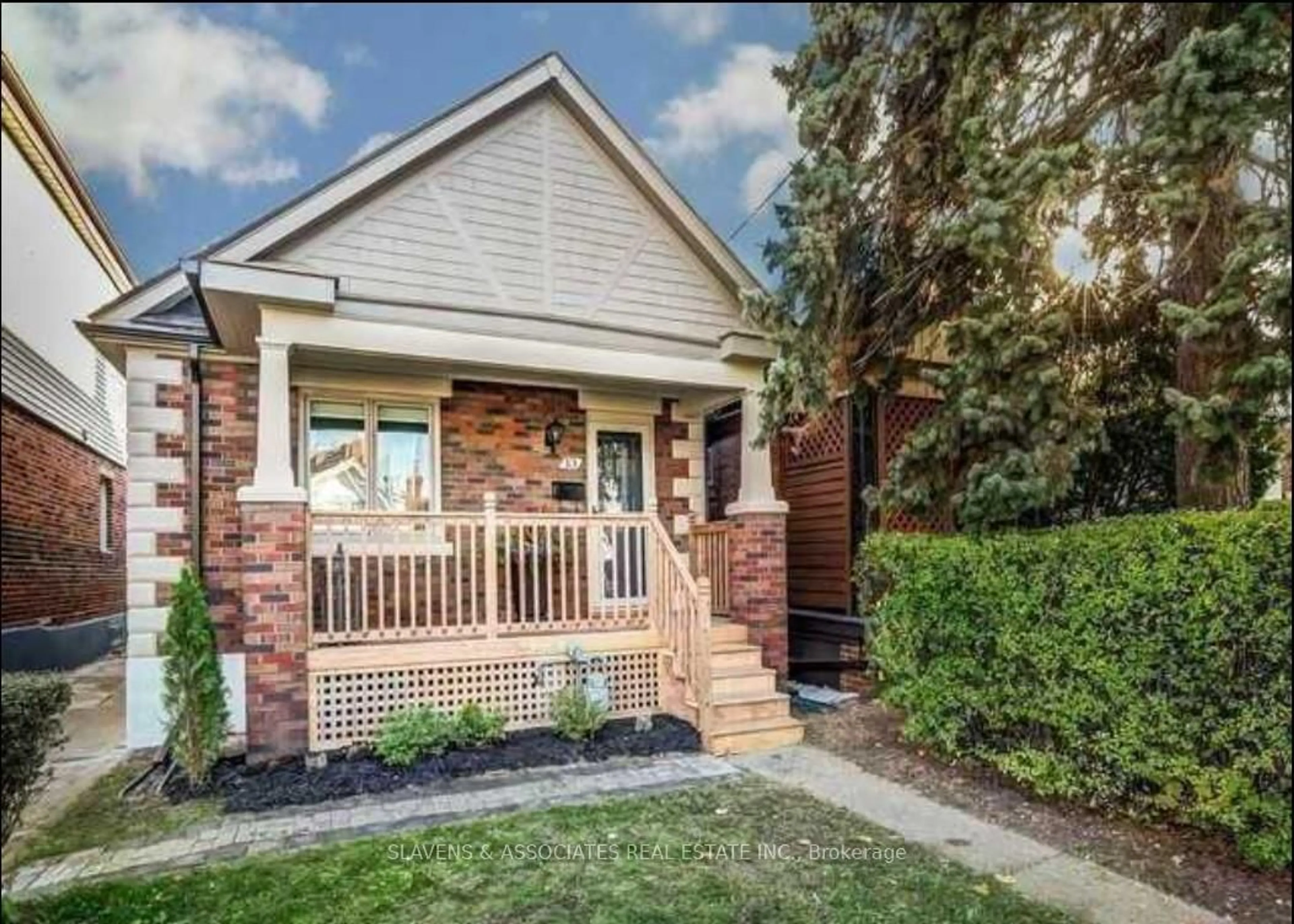 Home with brick exterior material, street for 13 Sutherland Ave, Toronto Ontario M4C 1R8