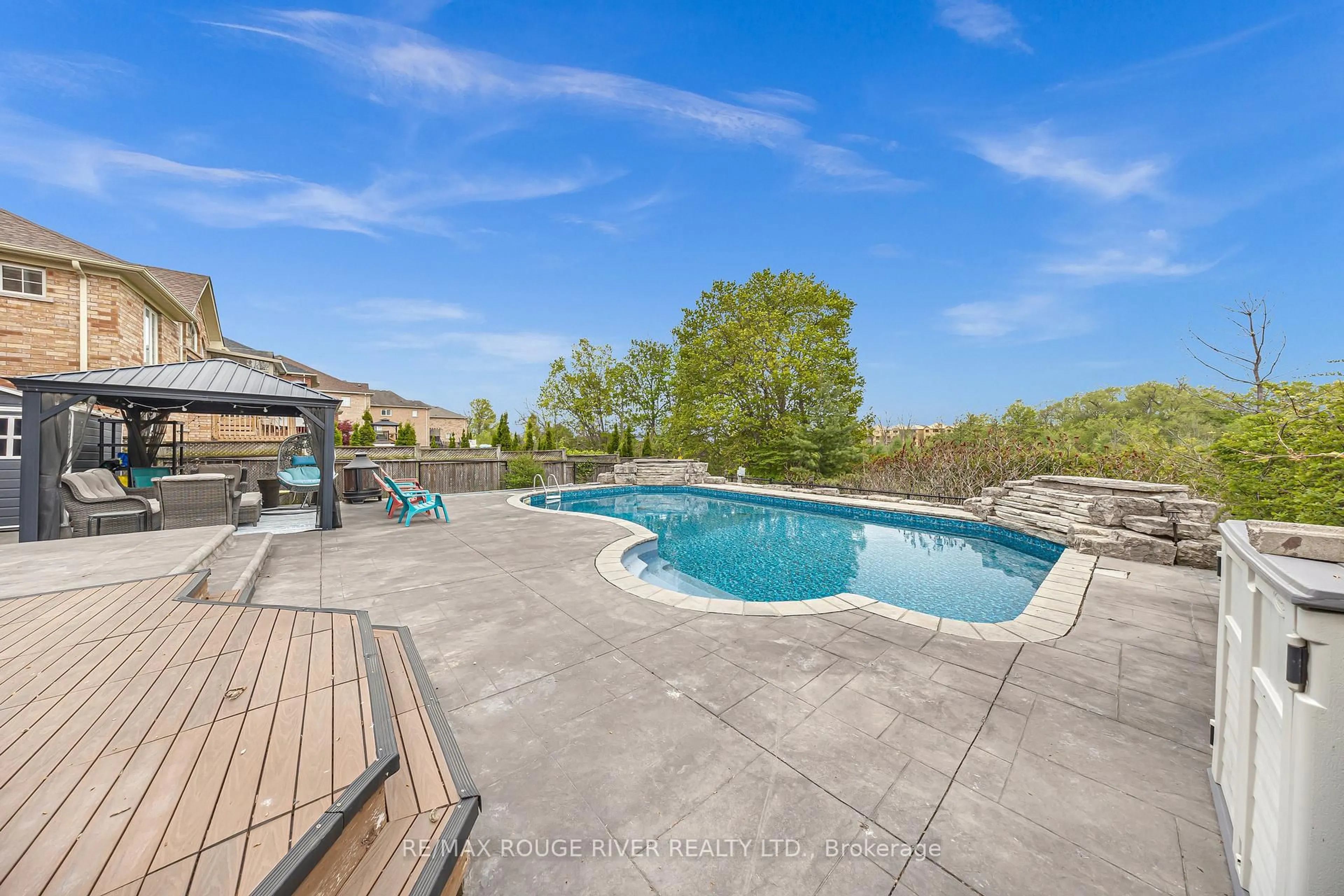 Pool for 8 St Philip Crt, Whitby Ontario L1P 0A5