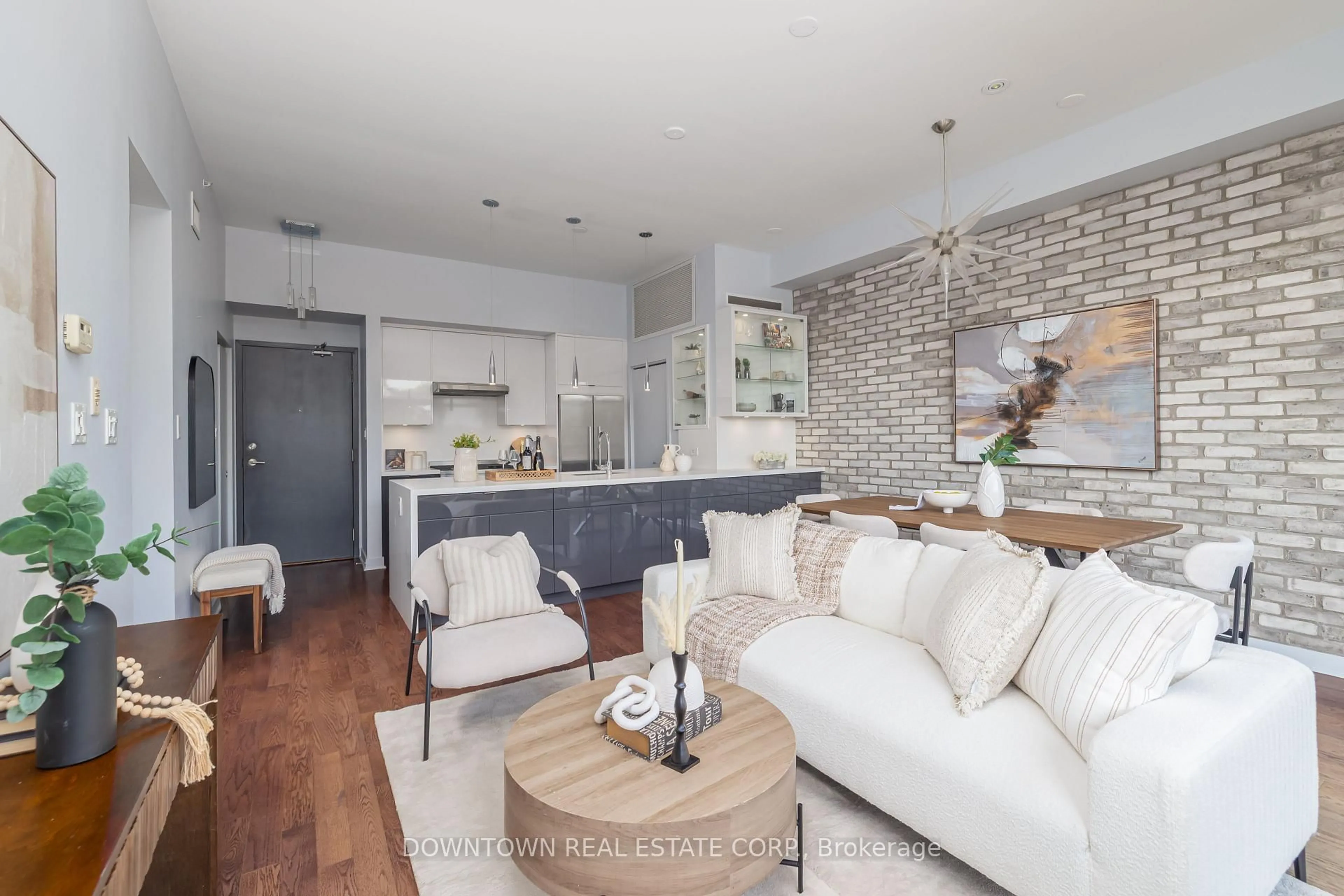 Open concept kitchen, unknown for 53 Colgate Ave #404, Toronto Ontario M4M 1N6