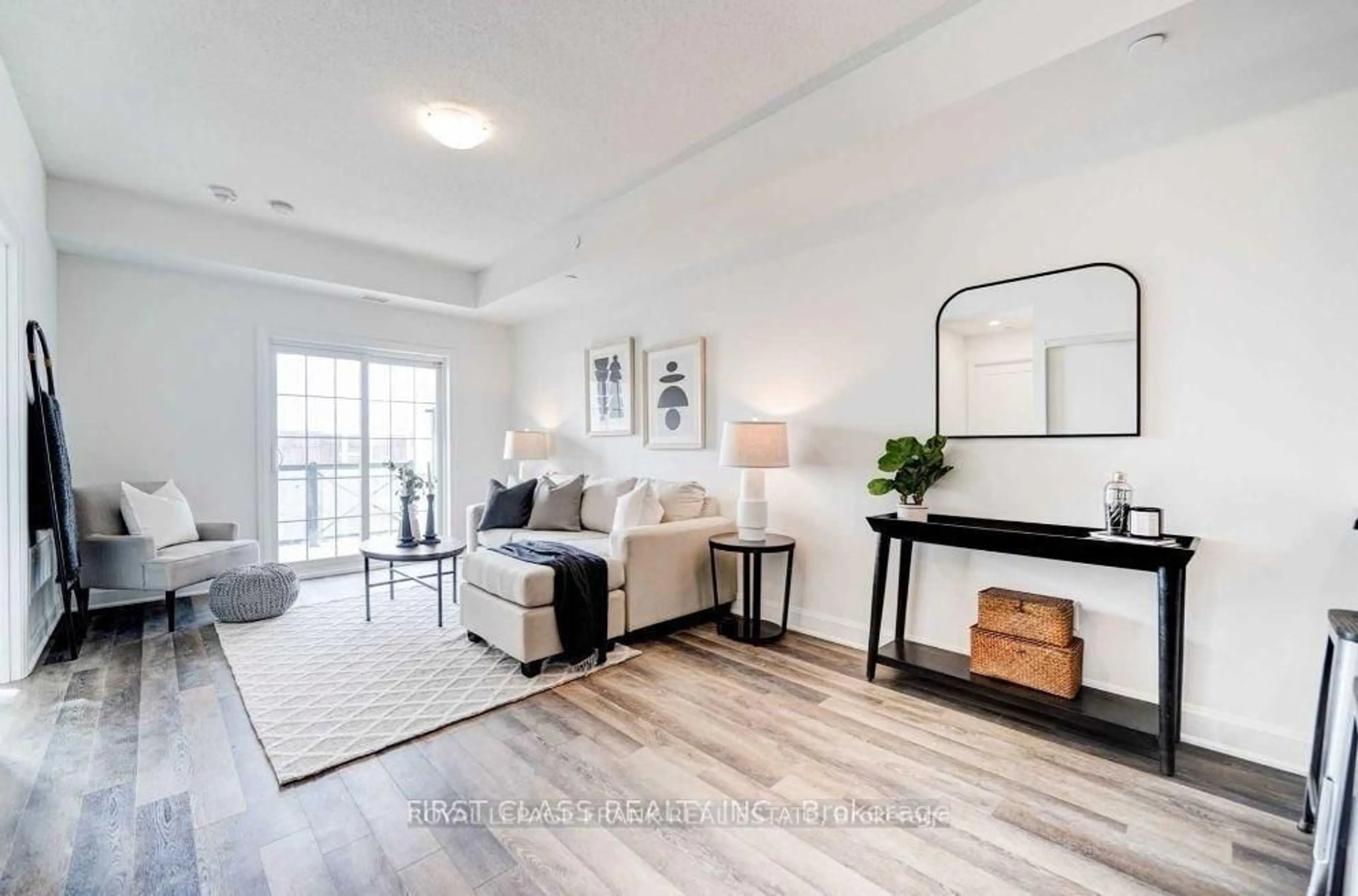 Living room with furniture, unknown for 50 Lakebreeze Dr #317, Clarington Ontario L1B 0V9