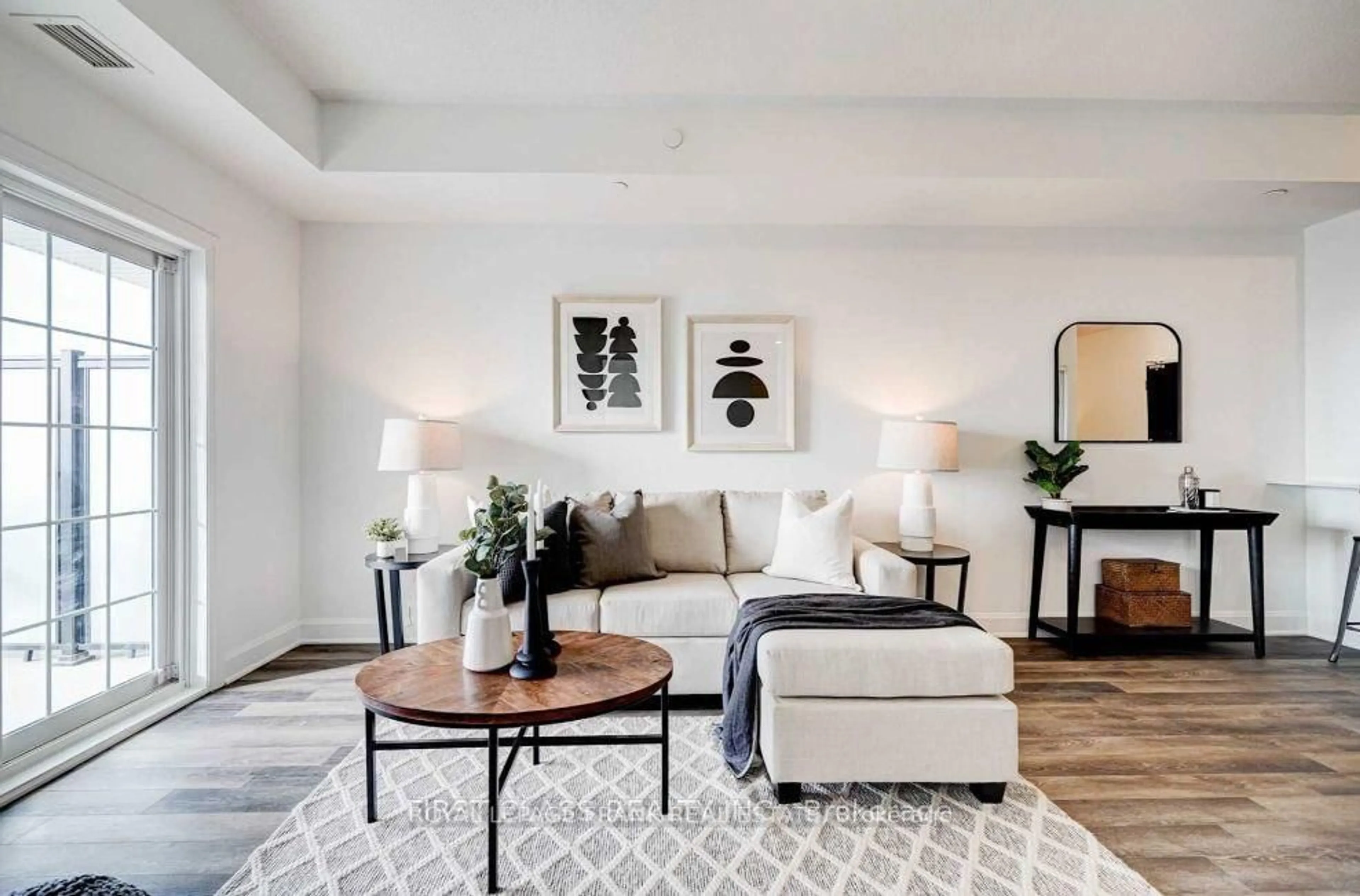 Living room with furniture, unknown for 50 Lakebreeze Dr #317, Clarington Ontario L1B 0V9