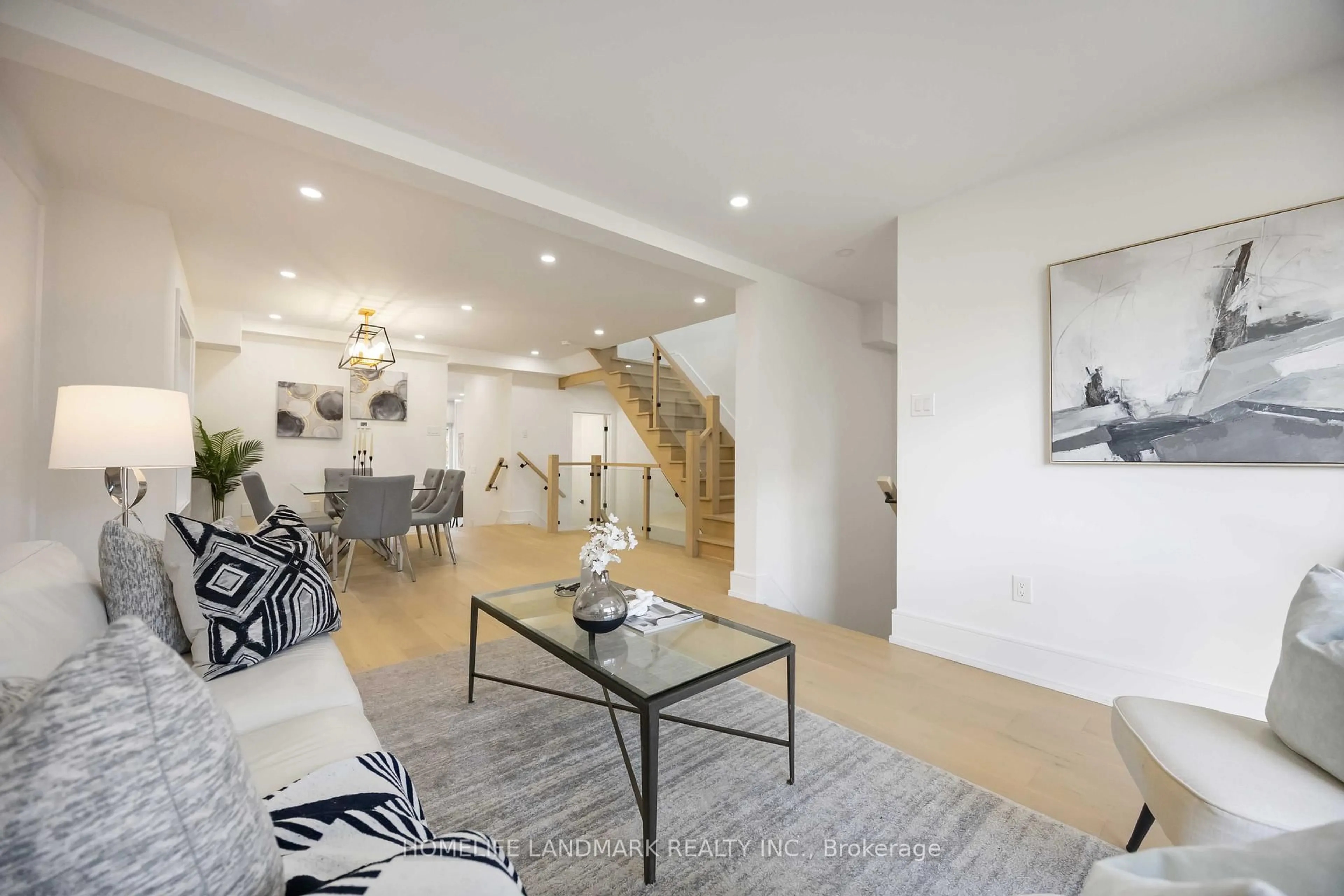 Living room with furniture, unknown for 70 Granger Ave, Toronto Ontario M1K 3L3