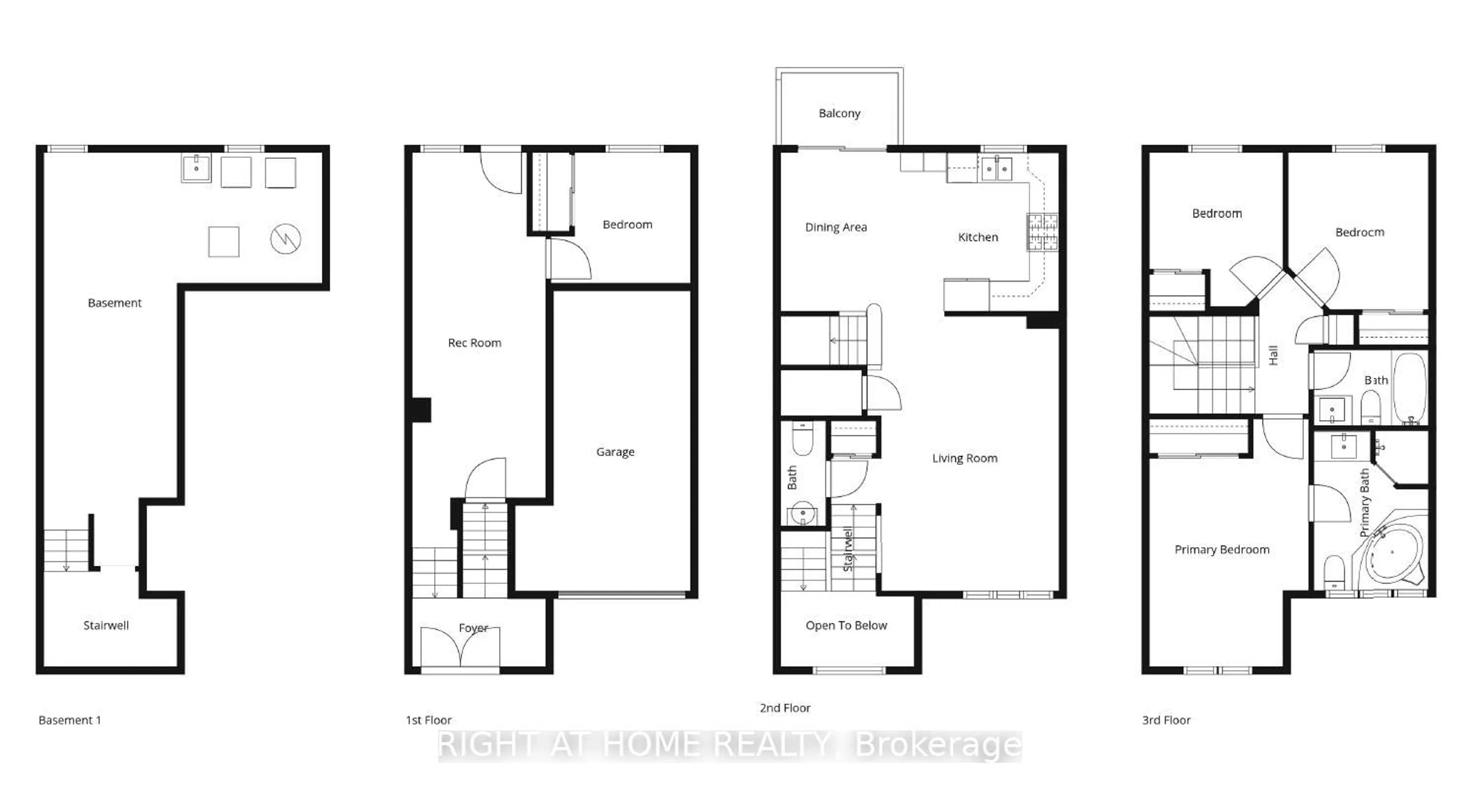 Floor plan for 48 Thistlewaite Cres, Toronto Ontario M1S 3Y9