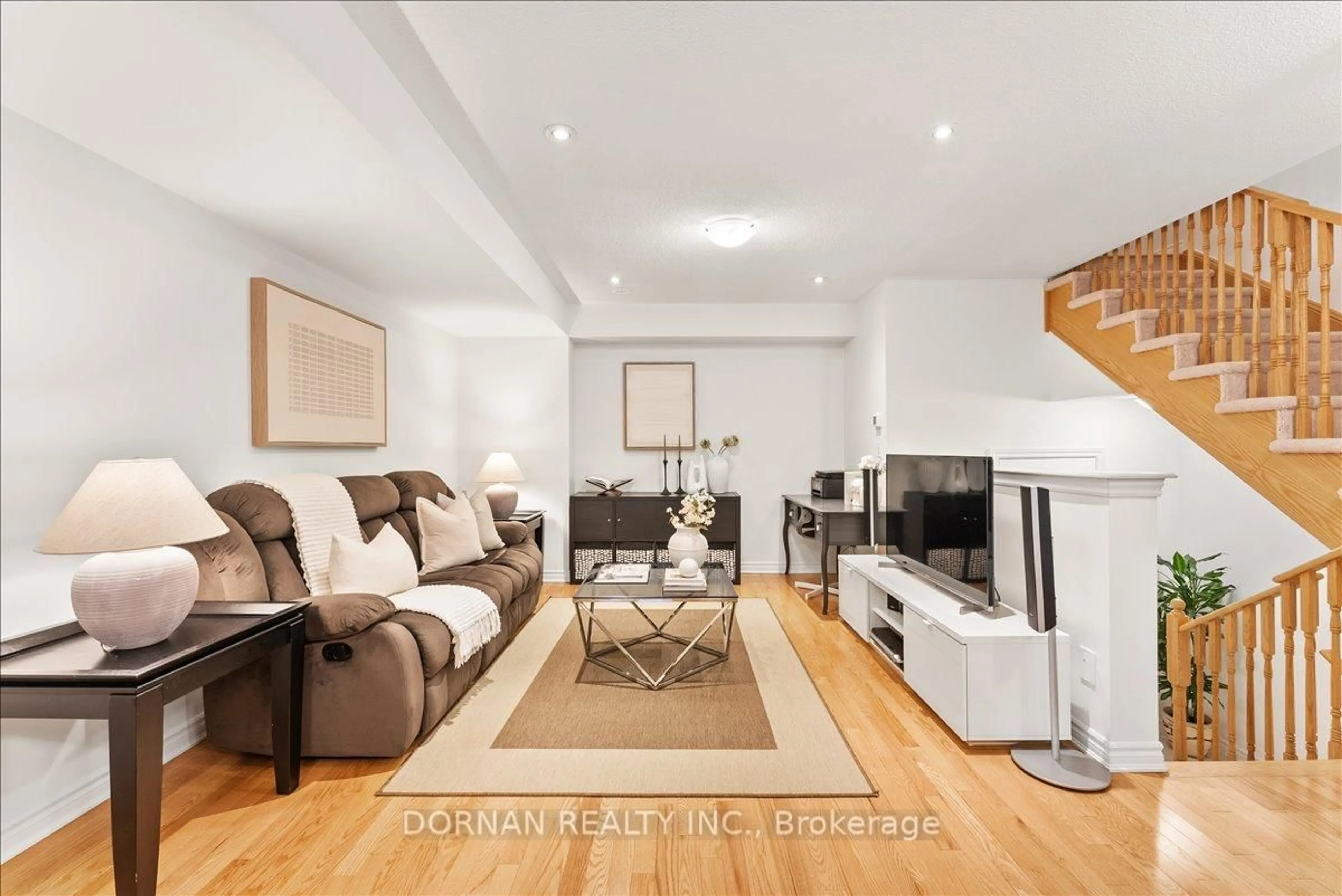 Living room with furniture, unknown for 37 Mappin Way, Whitby Ontario L1R 0R4