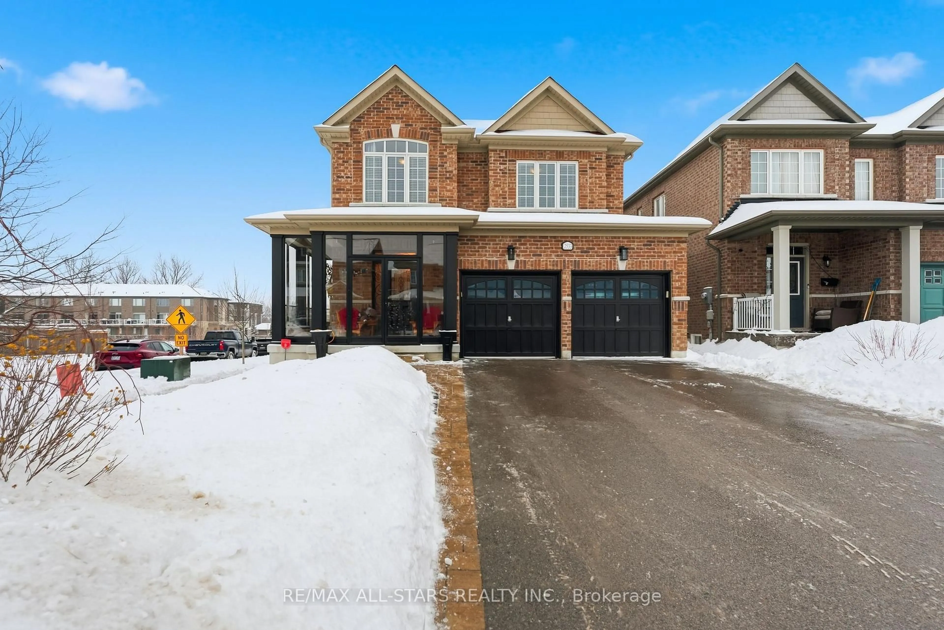 Home with brick exterior material, street for 2533 Secreto Dr, Oshawa Ontario L1L 0H7