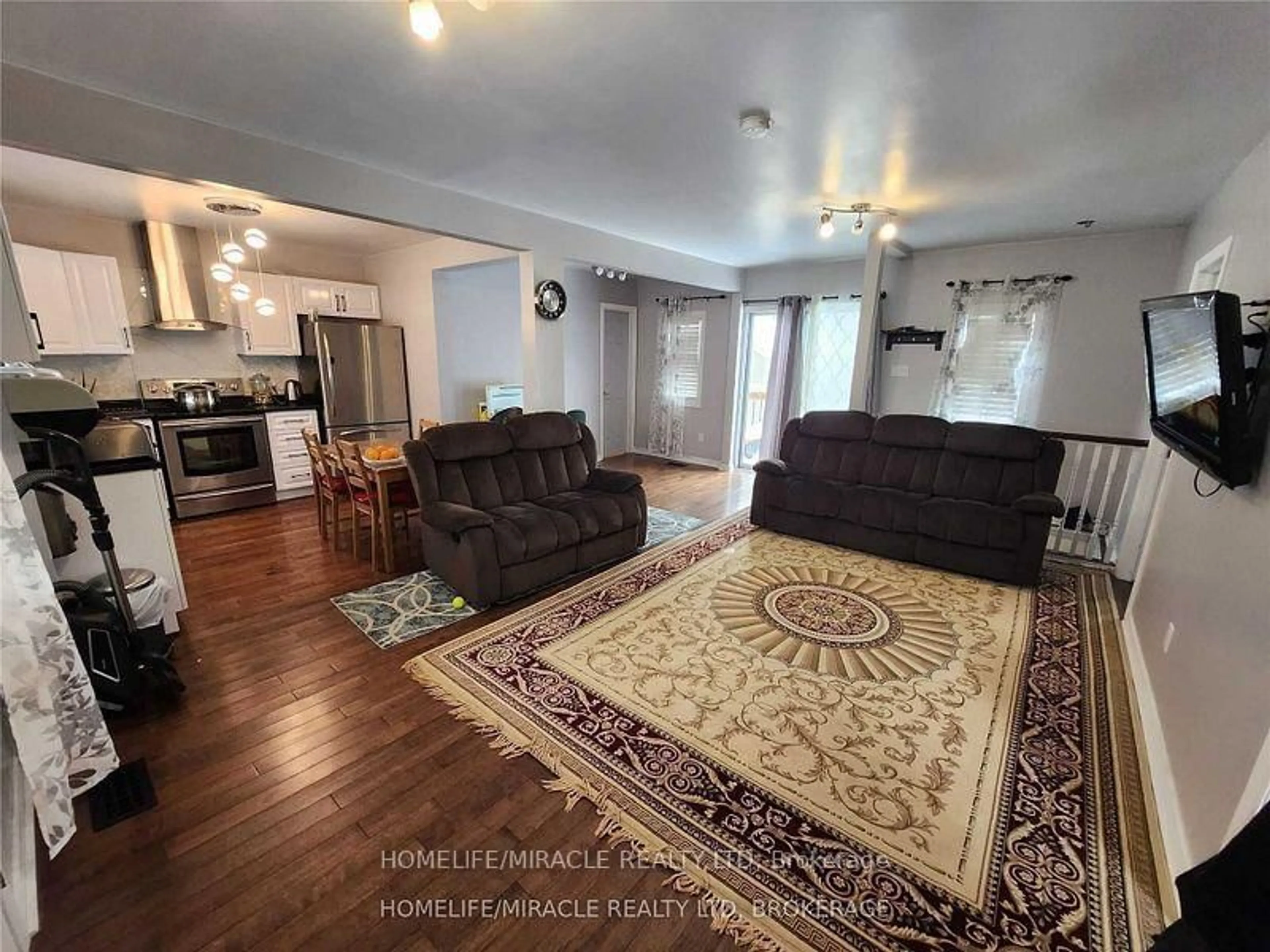 Living room with furniture, unknown for 824 Rowena St, Oshawa Ontario L1H 4Z5