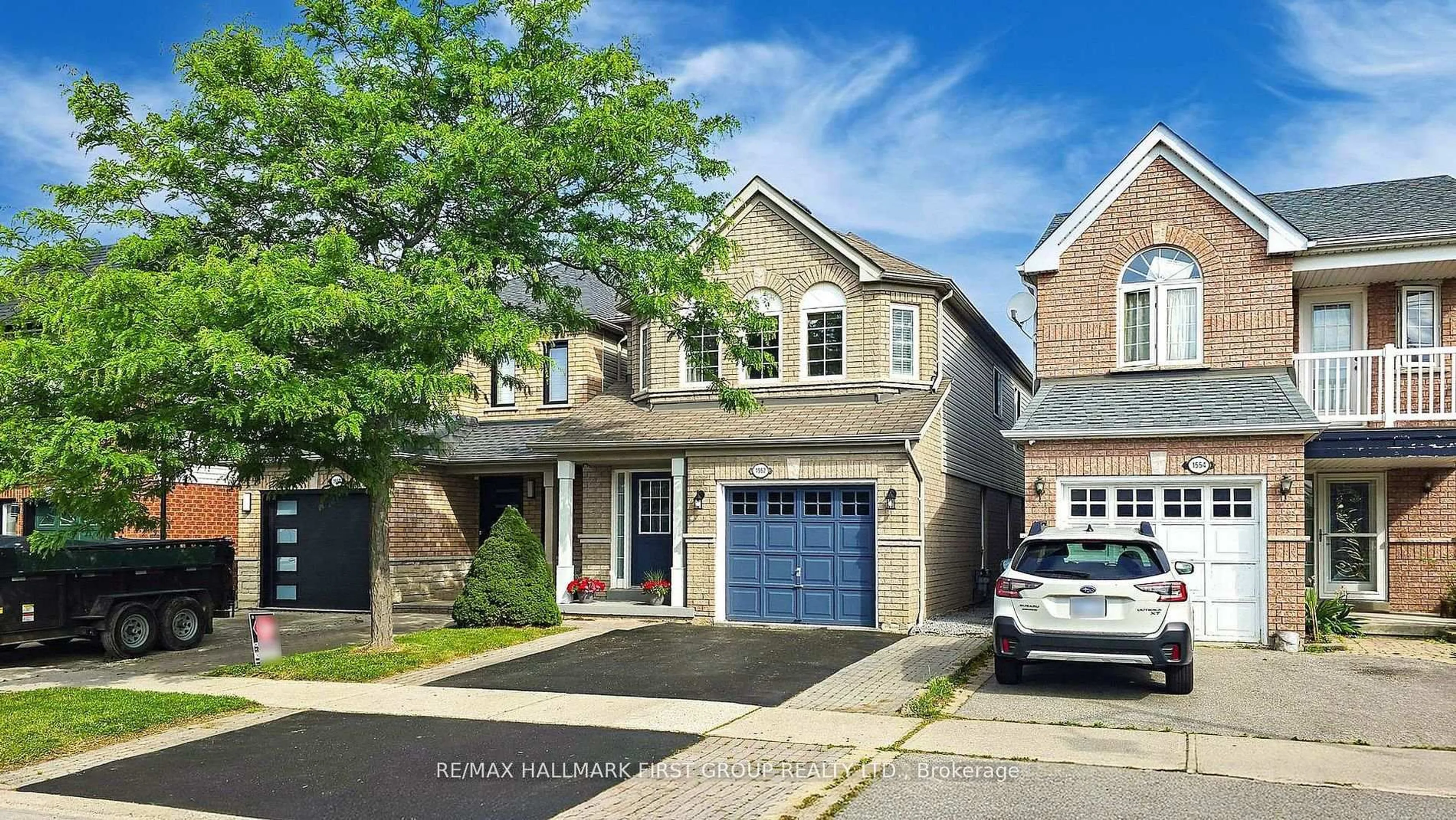 Home with brick exterior material, street for 1552 Avonmore Sq, Pickering Ontario L1V 7H5