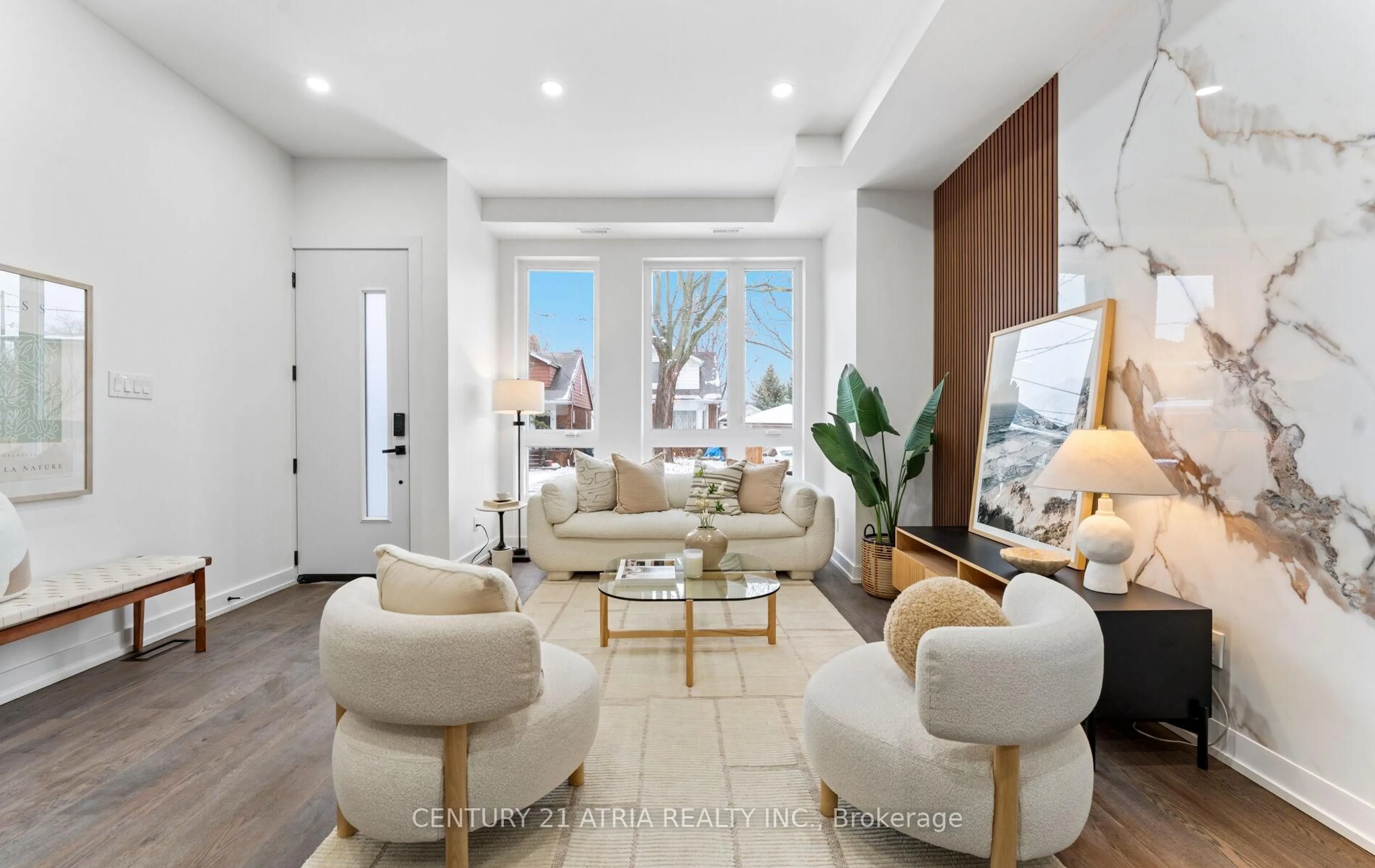 Living room with furniture, unknown for 65 Crewe Ave, Toronto Ontario M4C 2J2