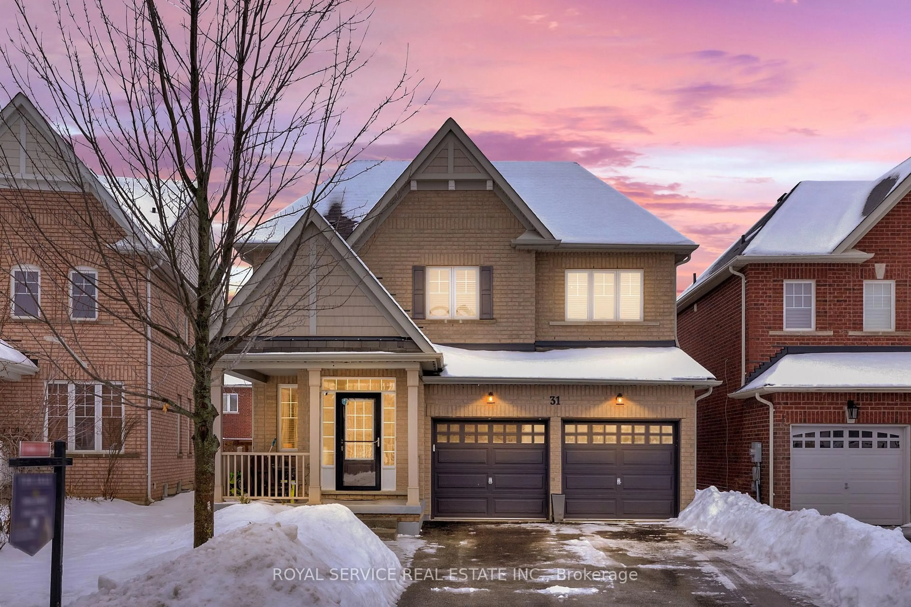 Home with brick exterior material, street for 31 Harvey Jones Ave, Clarington Ontario L1C 0L9