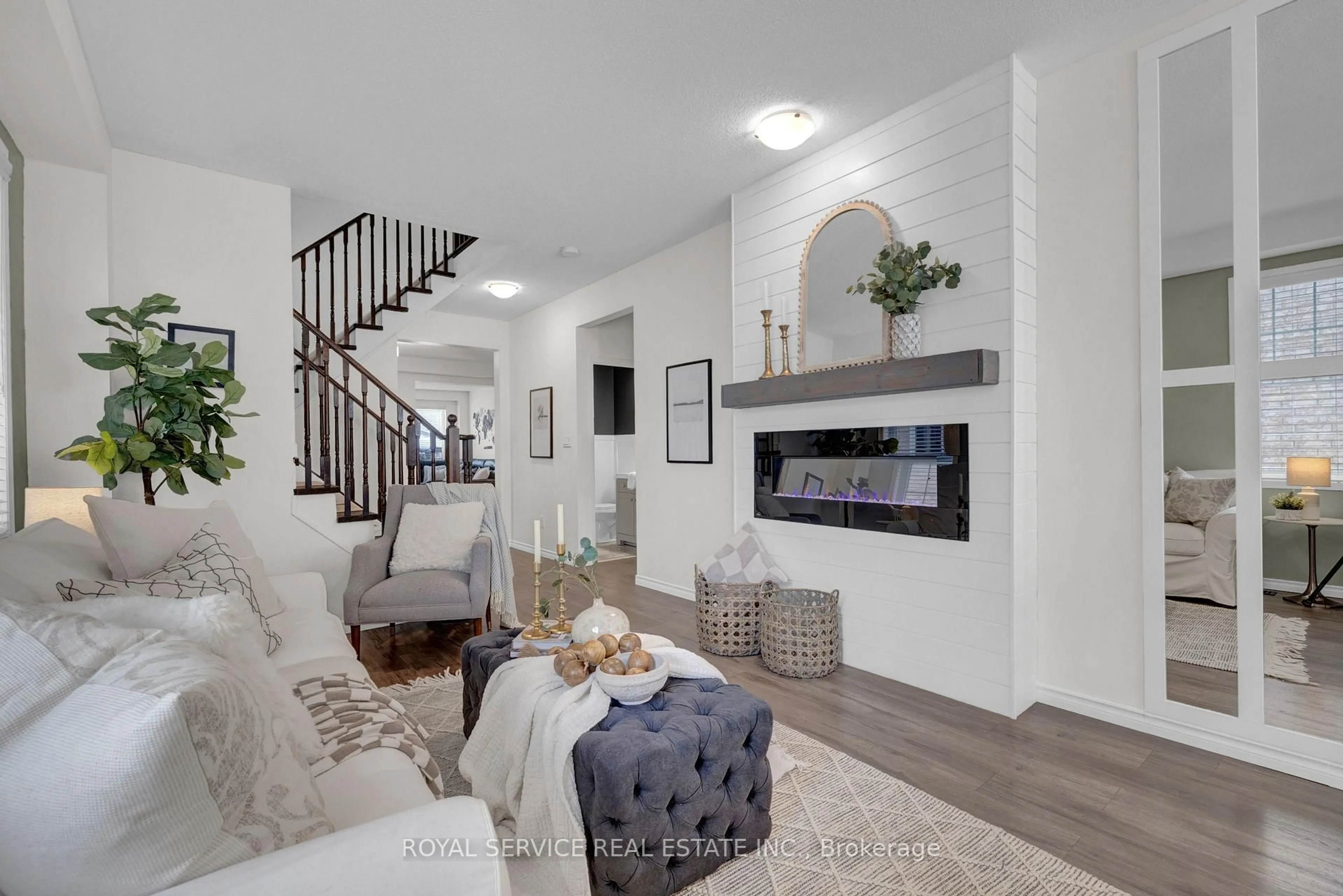 Living room with furniture, unknown for 31 Harvey Jones Ave, Clarington Ontario L1C 0L9