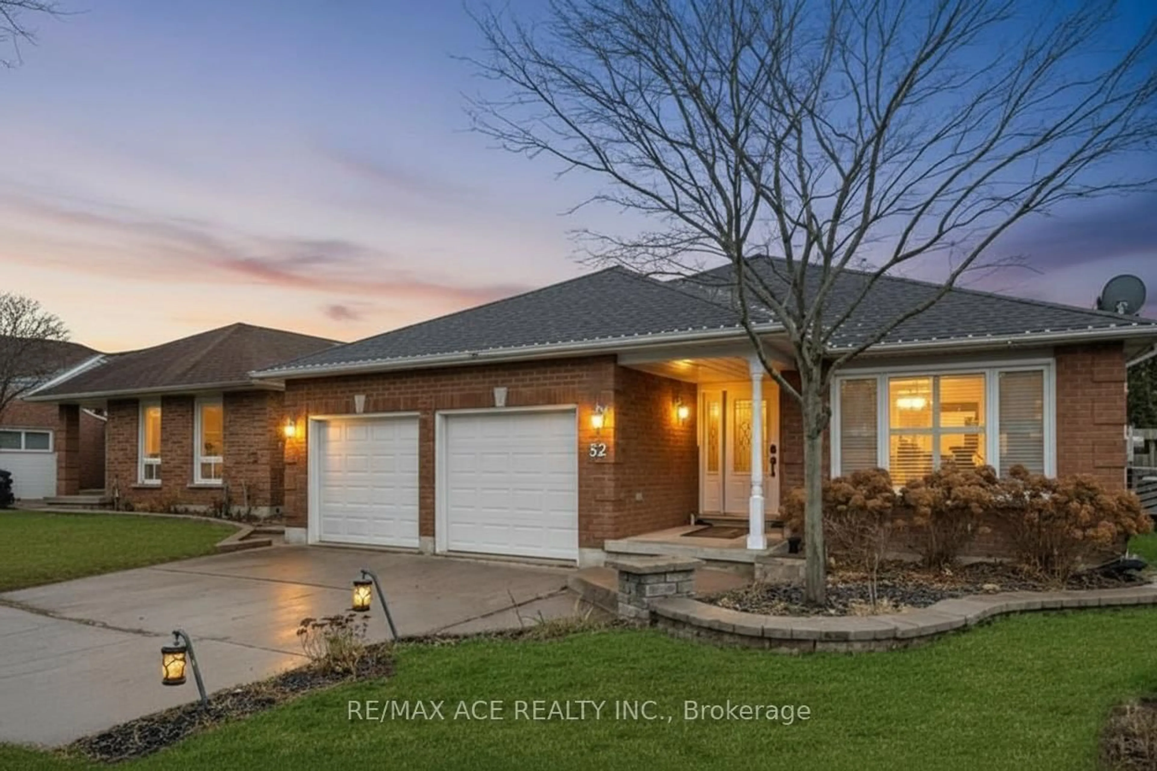 Home with brick exterior material, street for 52 Foster Creek Dr, Clarington Ontario L1B 1G4