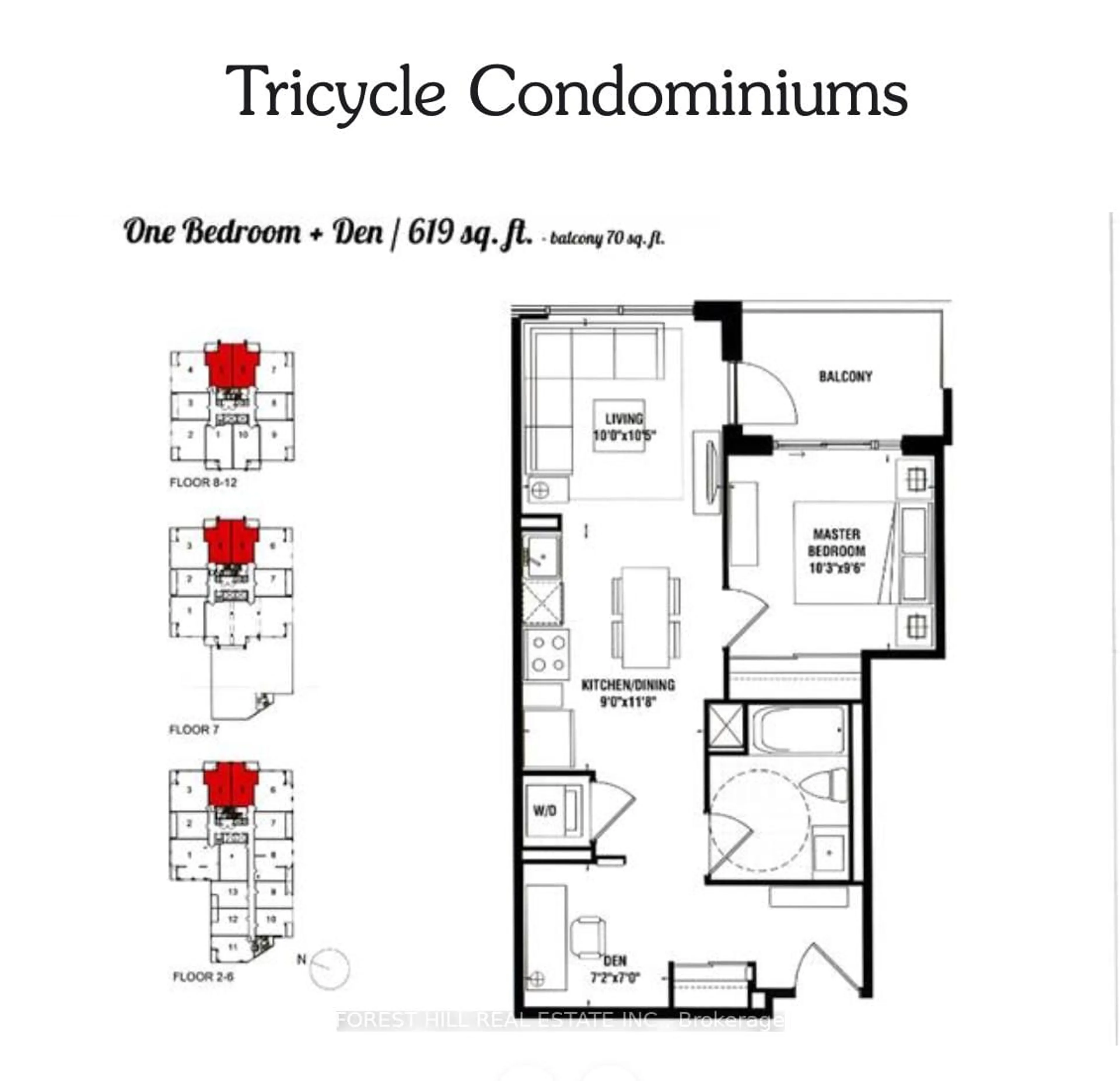 Floor plan for 10 Meadowglen Pl #304, Toronto Ontario M5G 0A8