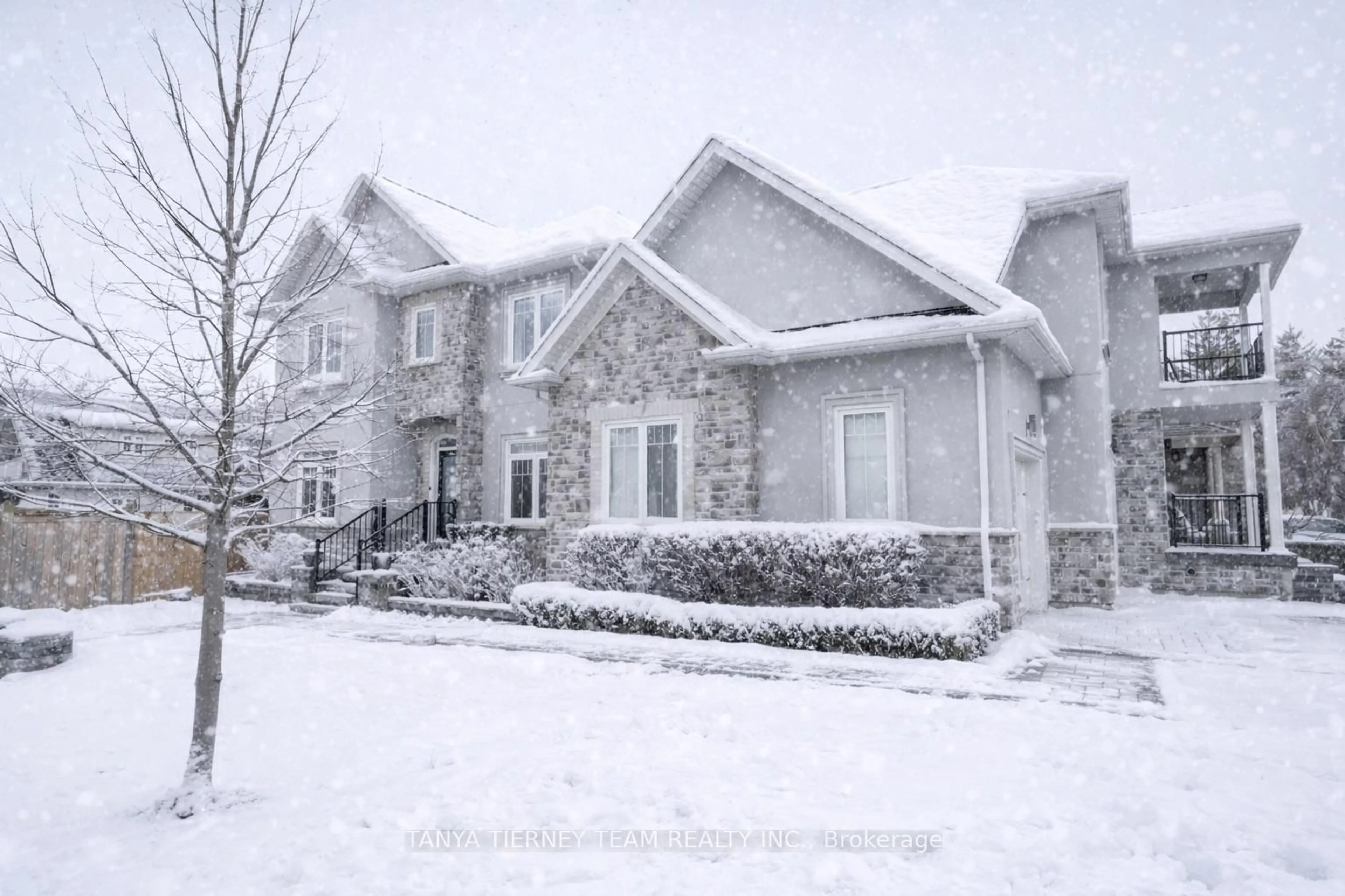 Home with brick exterior material, street for 1 Centre St, Whitby Ontario L1M 1C1