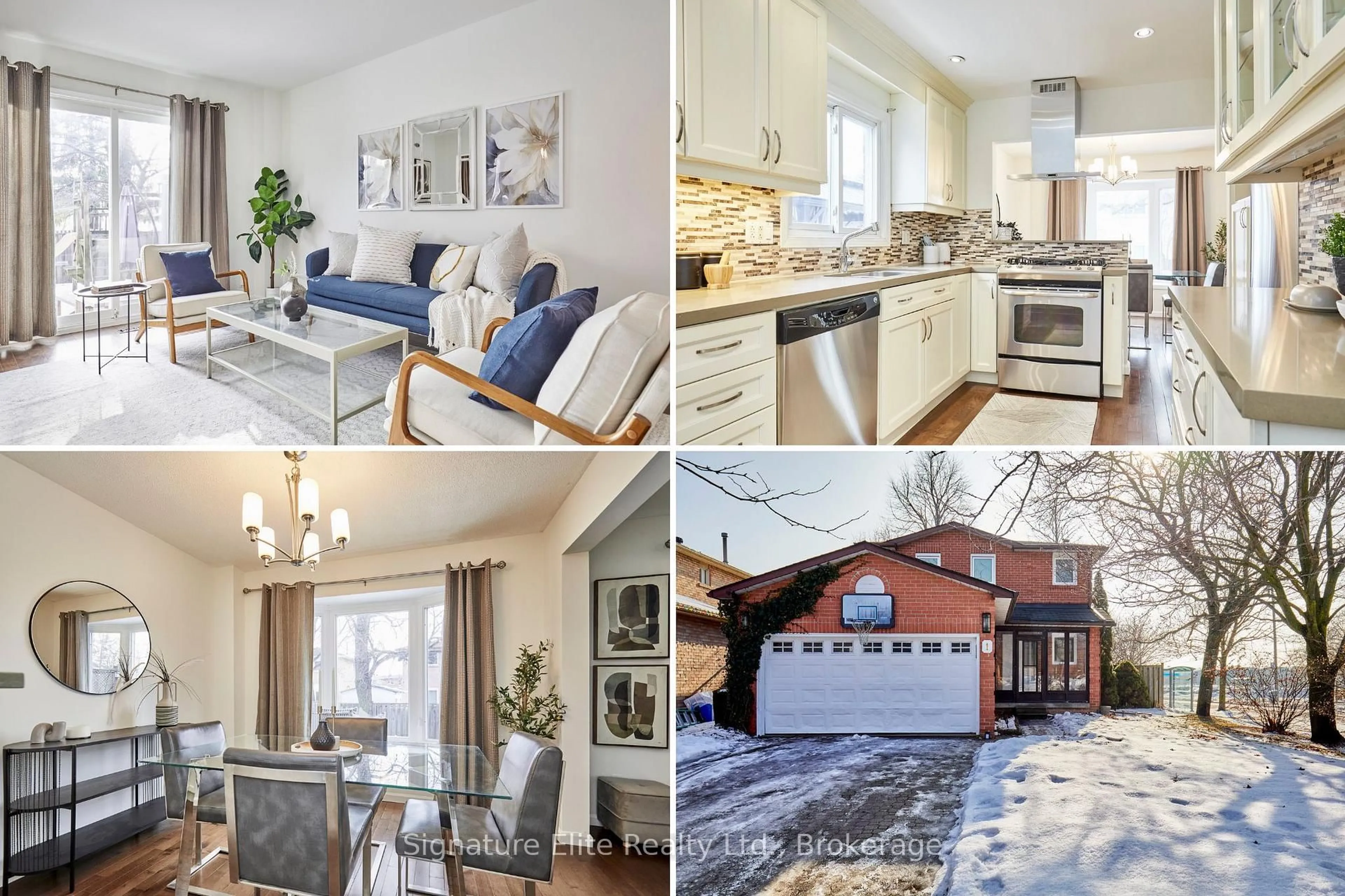 Open concept kitchen, unknown for 1 Wheeling Dr, Toronto Ontario M1C 3X2