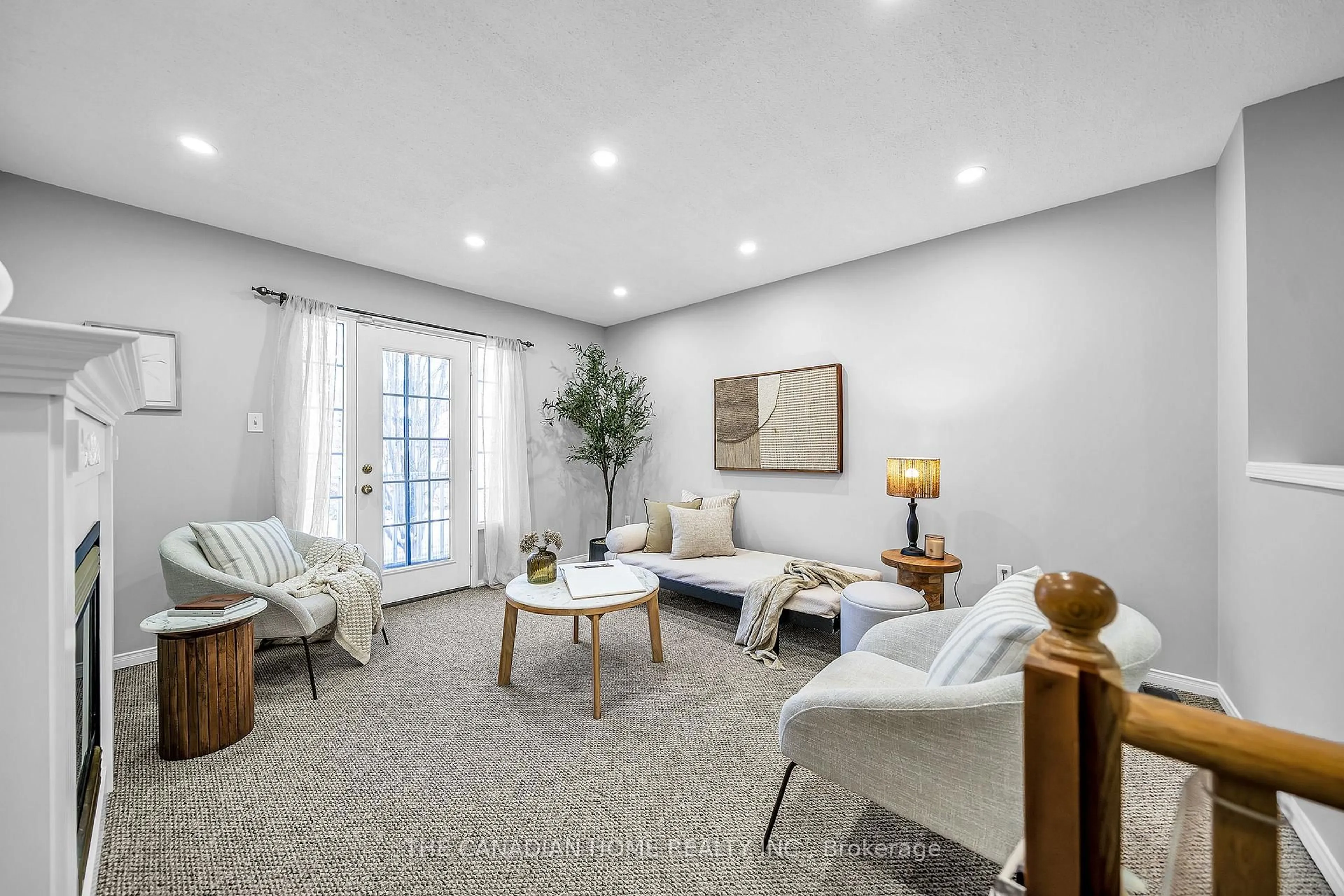 Living room with furniture, unknown for 169 Harmer Dr, Clarington Ontario L1B 1P9