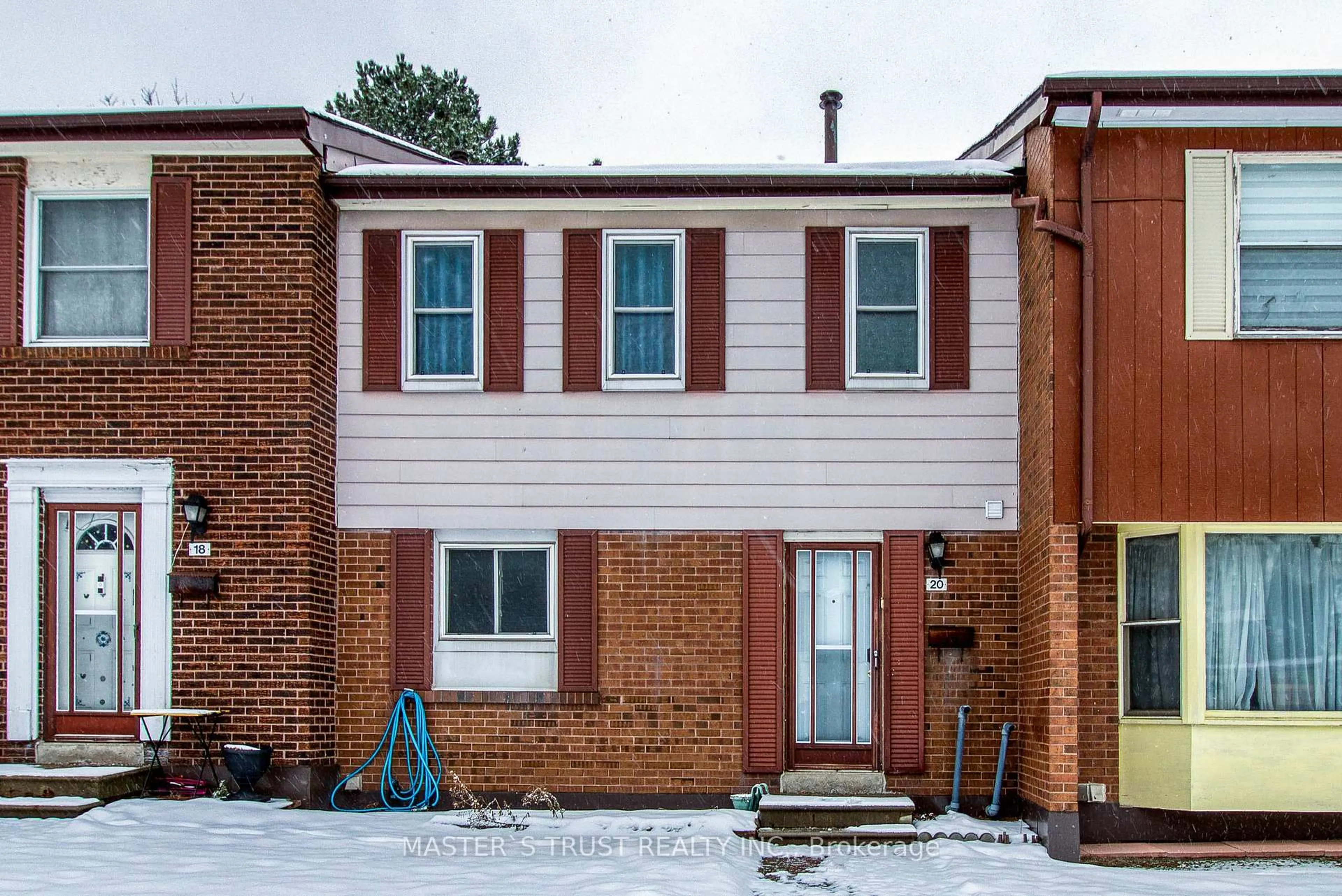 Home with brick exterior material, street for 15 Brimwood Blvd #20, Toronto Ontario M1V 1E1