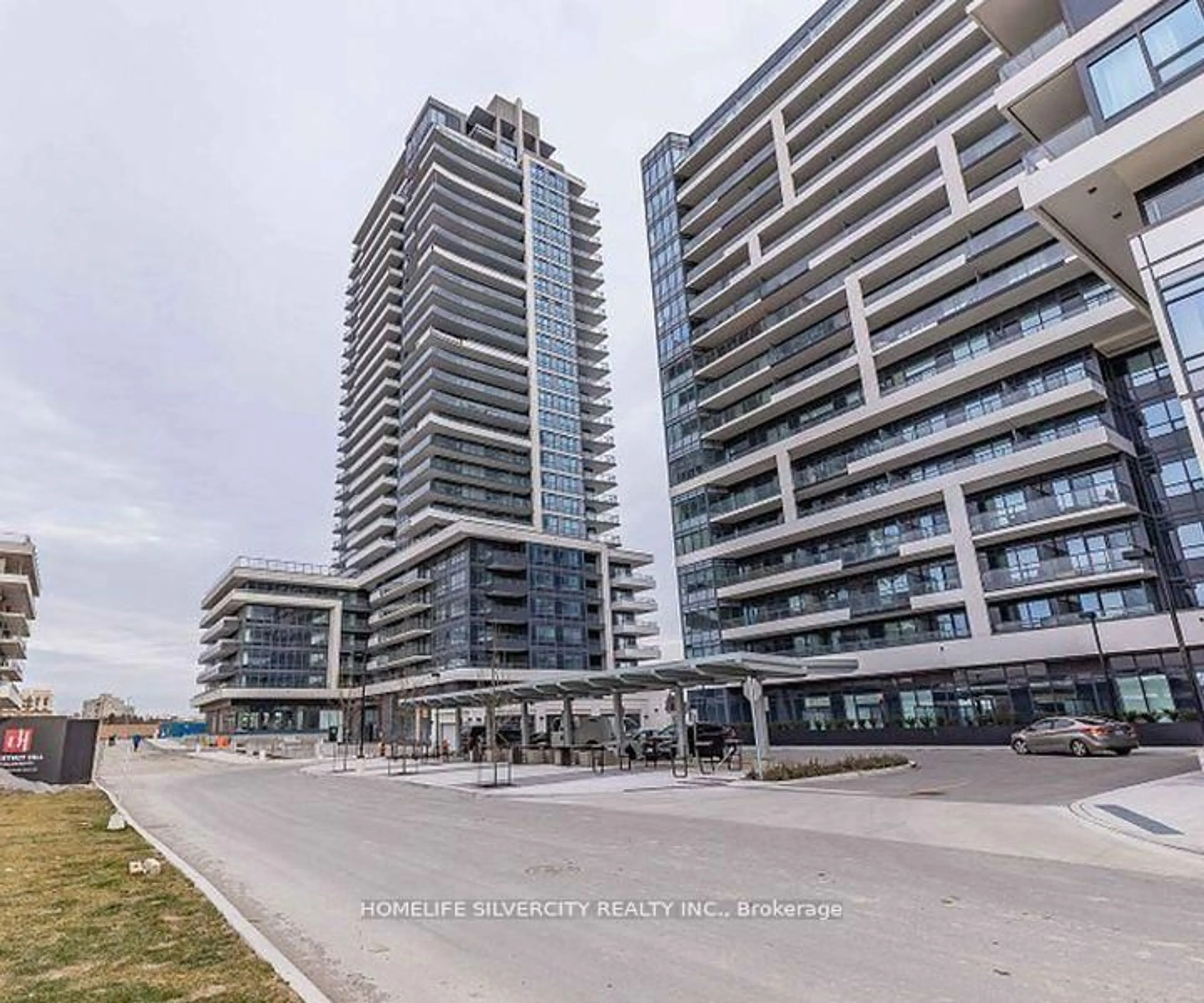 A pic from outside/outdoor area/front of a property/back of a property/a pic from drone, street for 1455 Celebration Dr #607, Pickering Ontario L1W 3R5